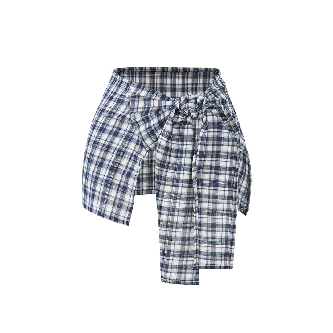 Lafreedom LAF350816 Vintage checkered knot hip cover