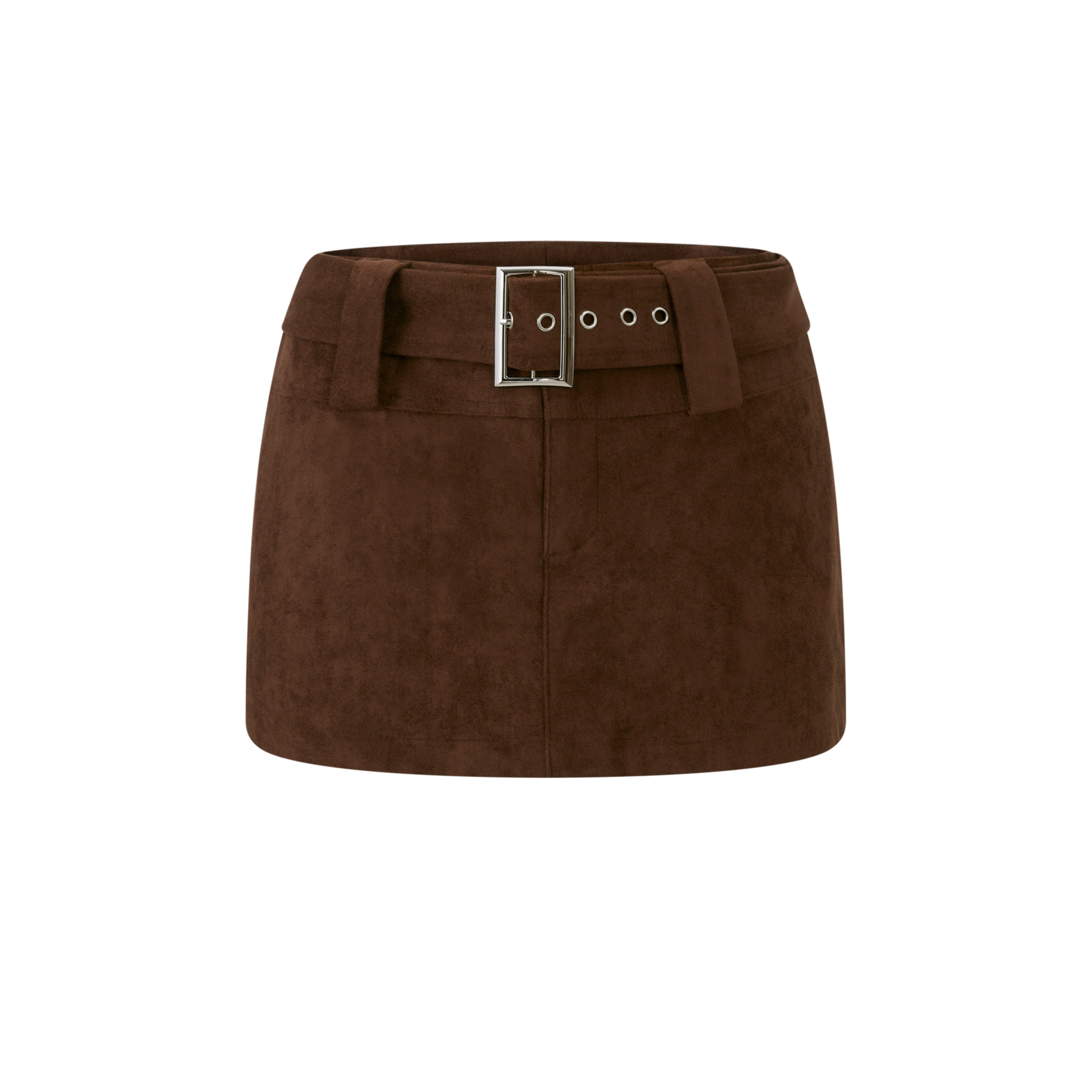 Lafreedom LAF360123 Retro pure suede short skirt