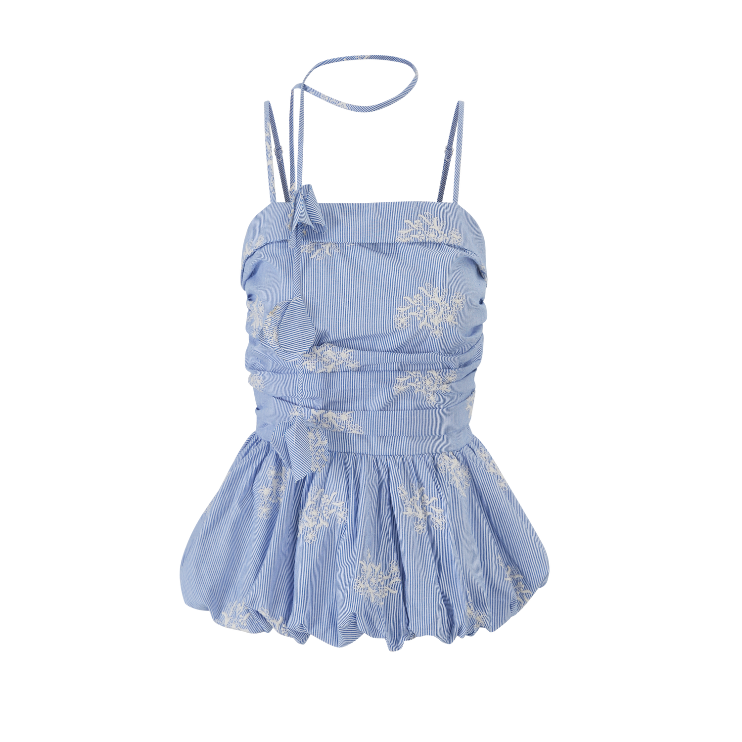 Lafreedom LAF350412 Camisole flower bud top (2color)