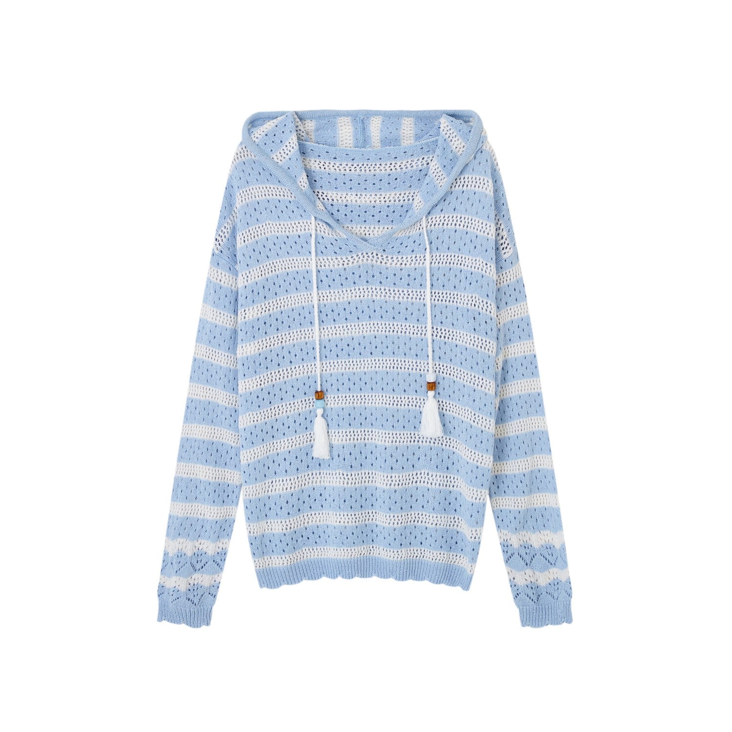 SOMESOWE S2508184 Nautical style hooded sweatshirt