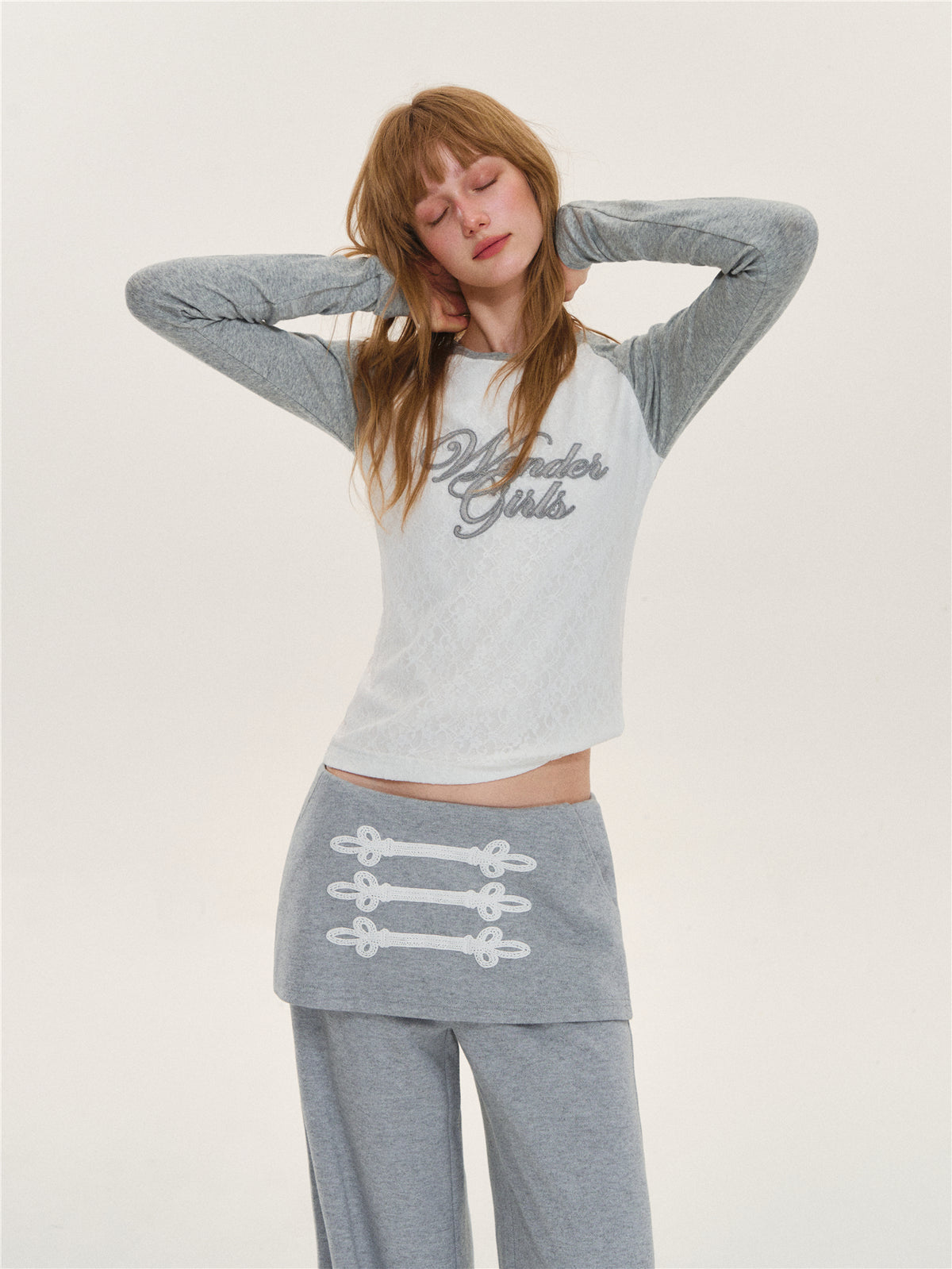 Asgony ASG26613 Wool Blend T-Shirt