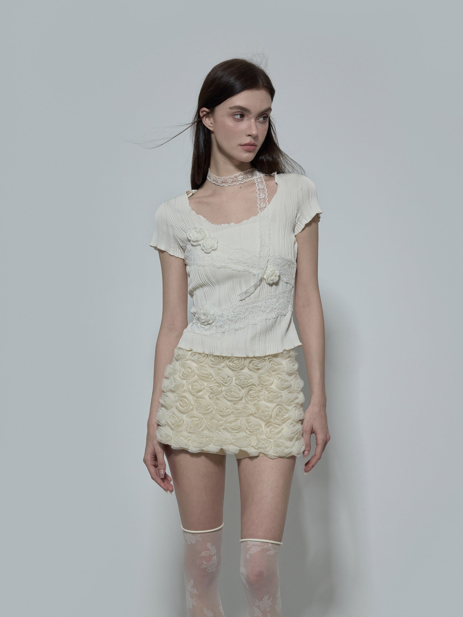 NOMEANSNO Sale Rose Skirt