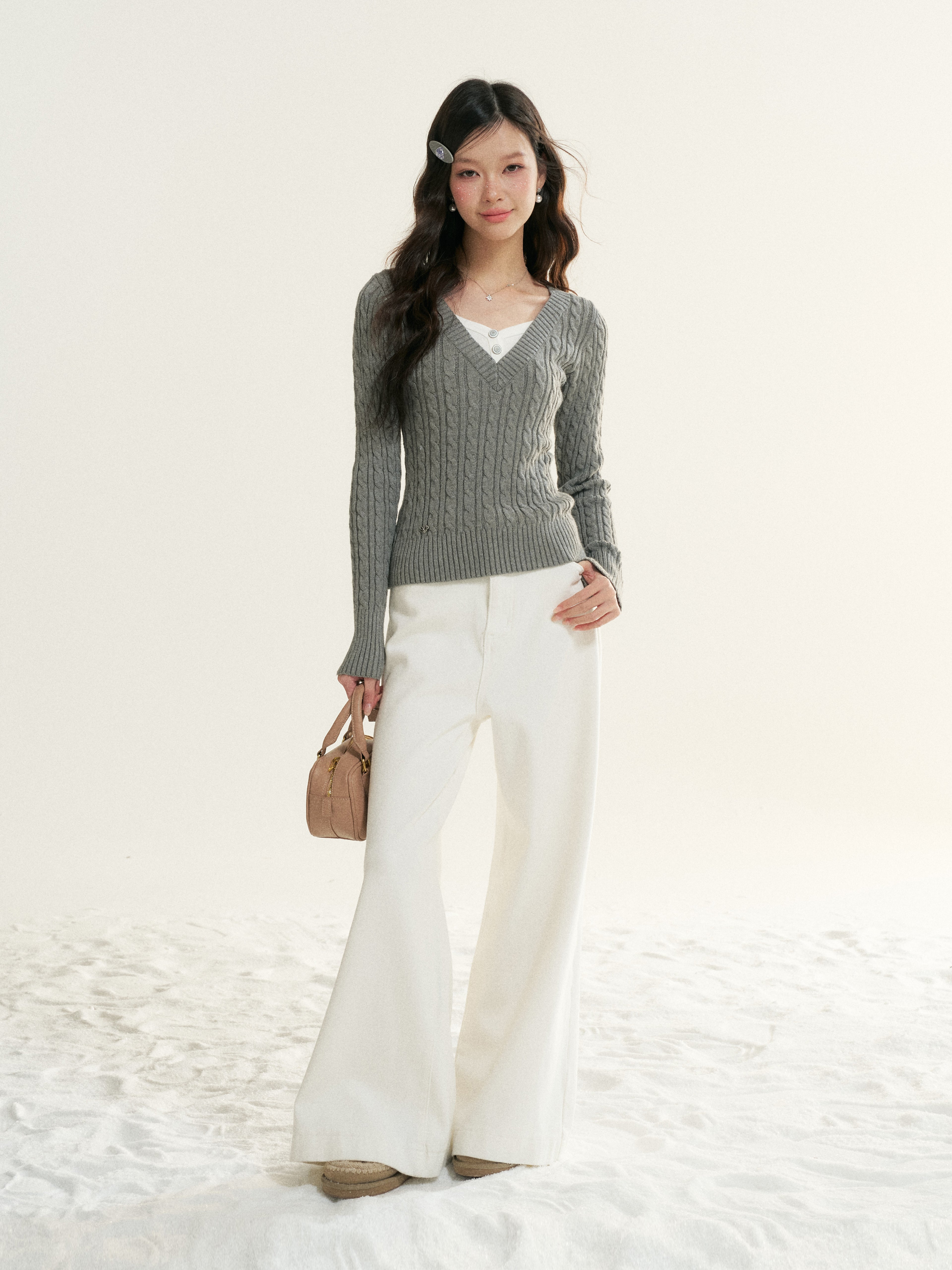 16DEWS 16D25517 Loose wide leg jeans