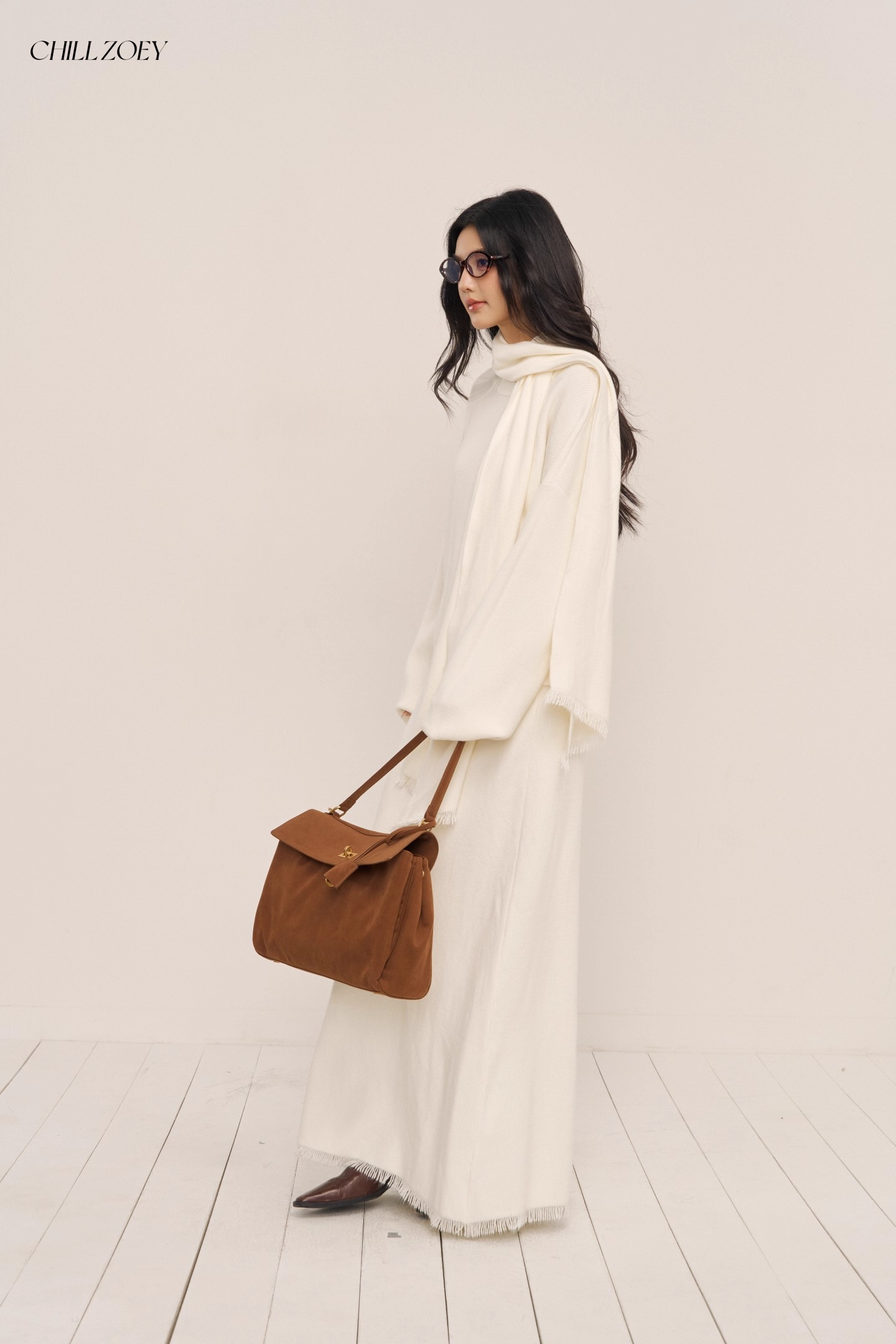 Chill Zoey M690269 Cloud Knit Winter Set(2color)