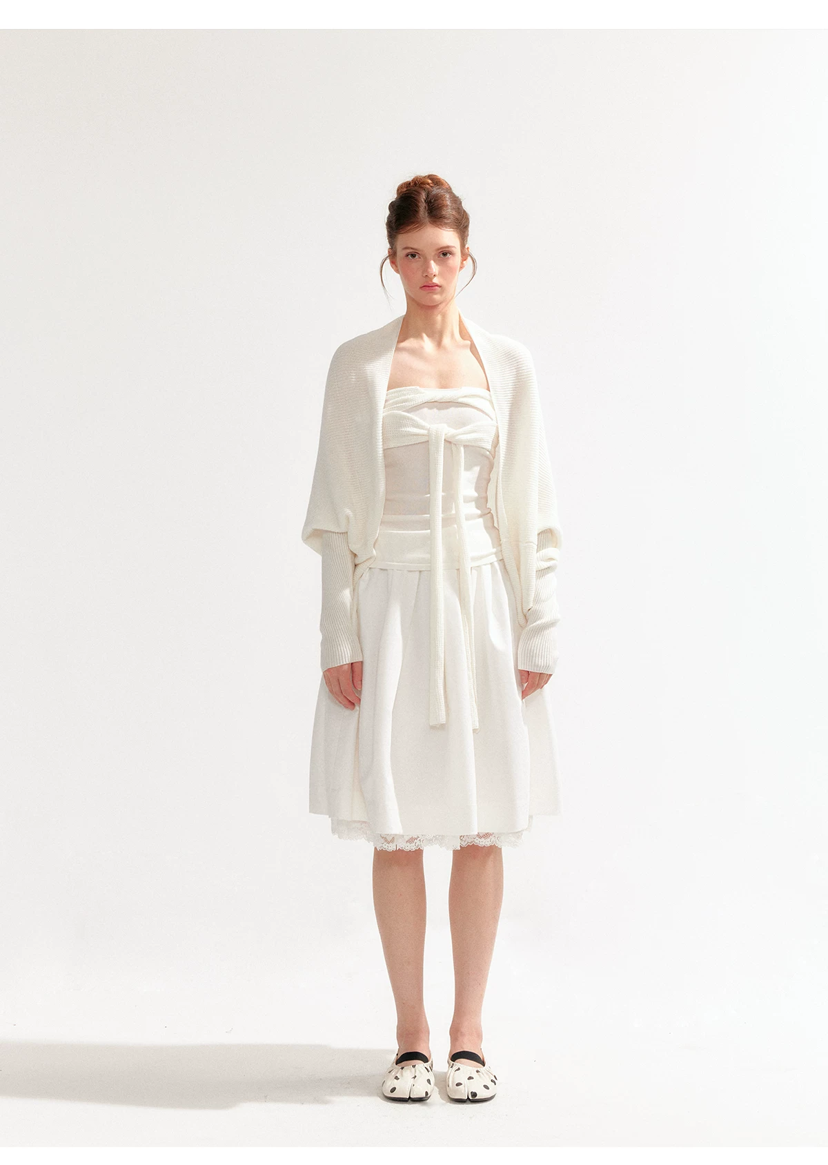 YZZI HE Knitted Batwing Sleeve Cardigan(4color)