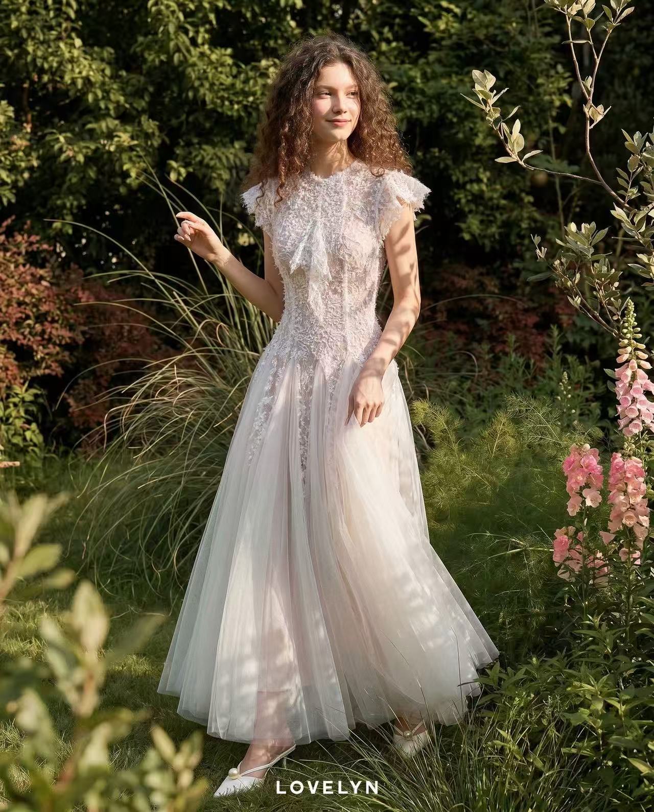 Lovelyn Ethereal Blossom Gown