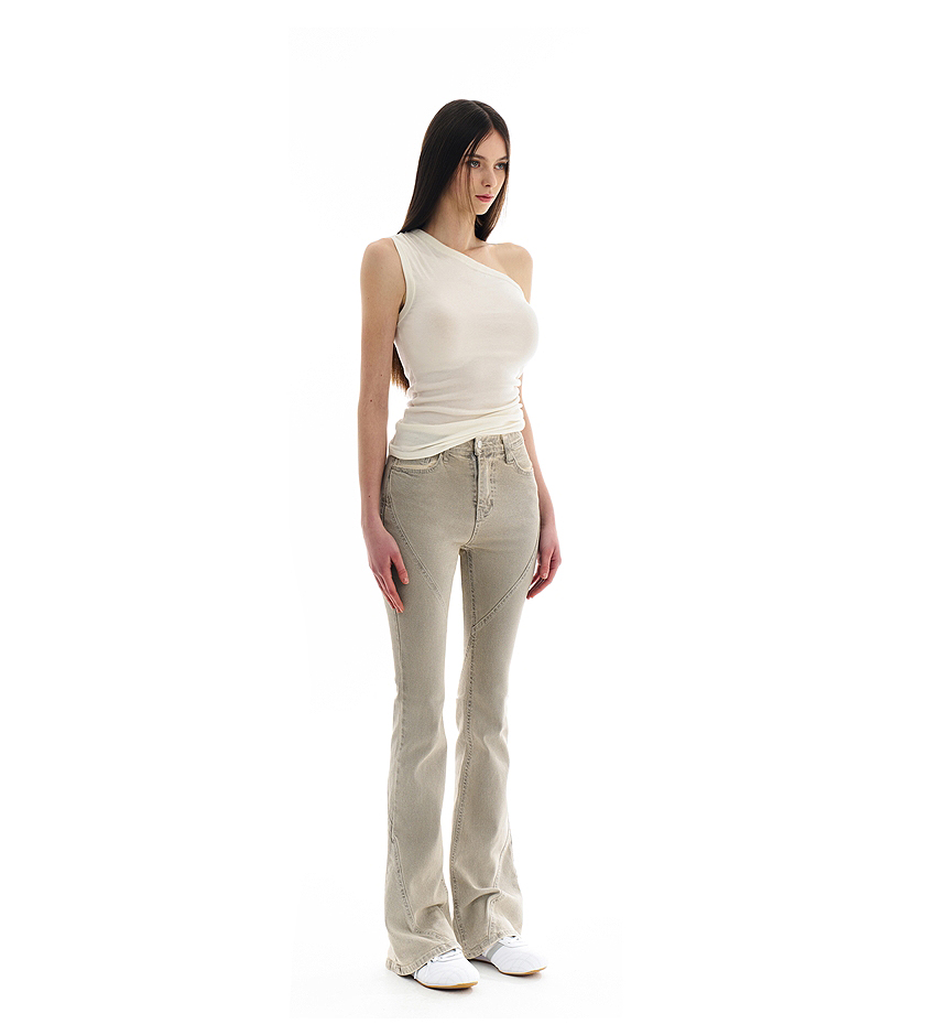 Guse Slit-detailed Bootcut Pants