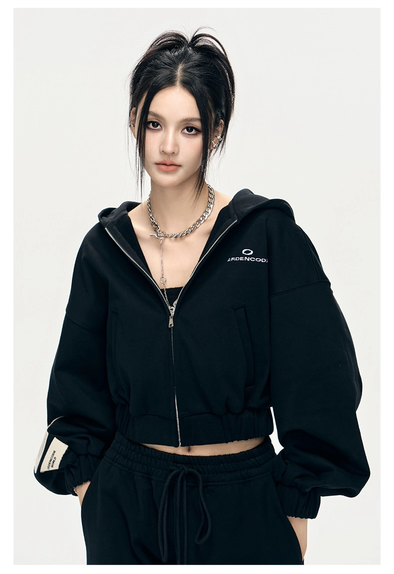 Arden Code Short Hoodie Set(SEPARATE)