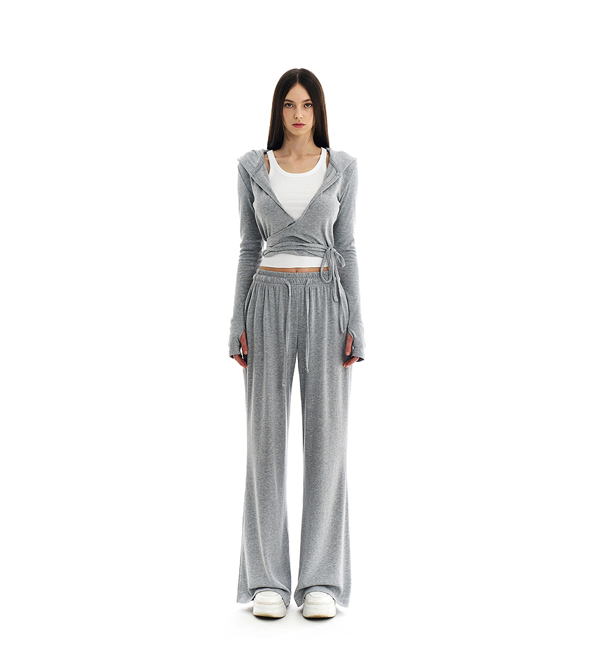 Guse Wrap Hoodie Set (3color)