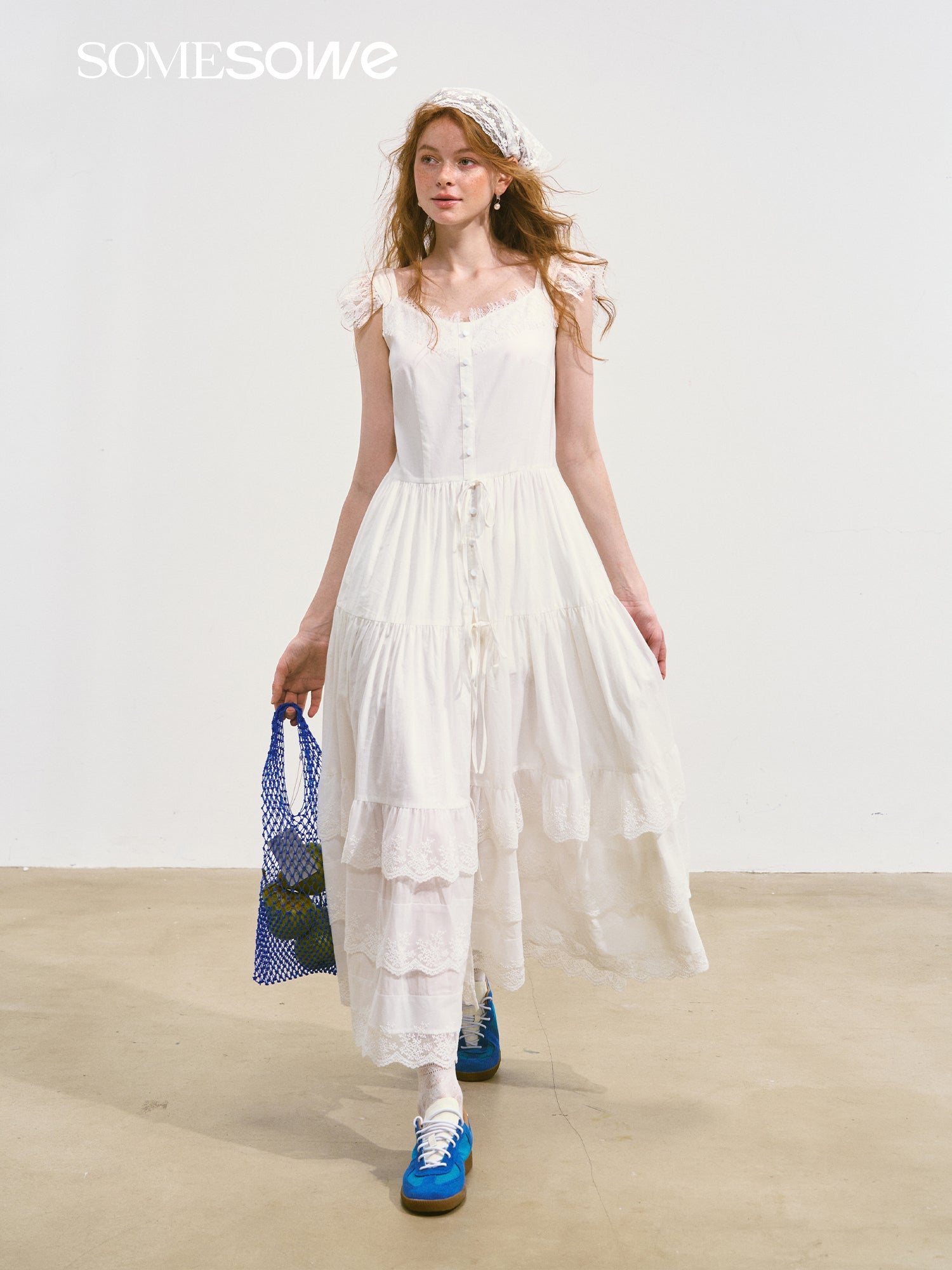 SOMESOWE S2508110 Southern french holiday dress