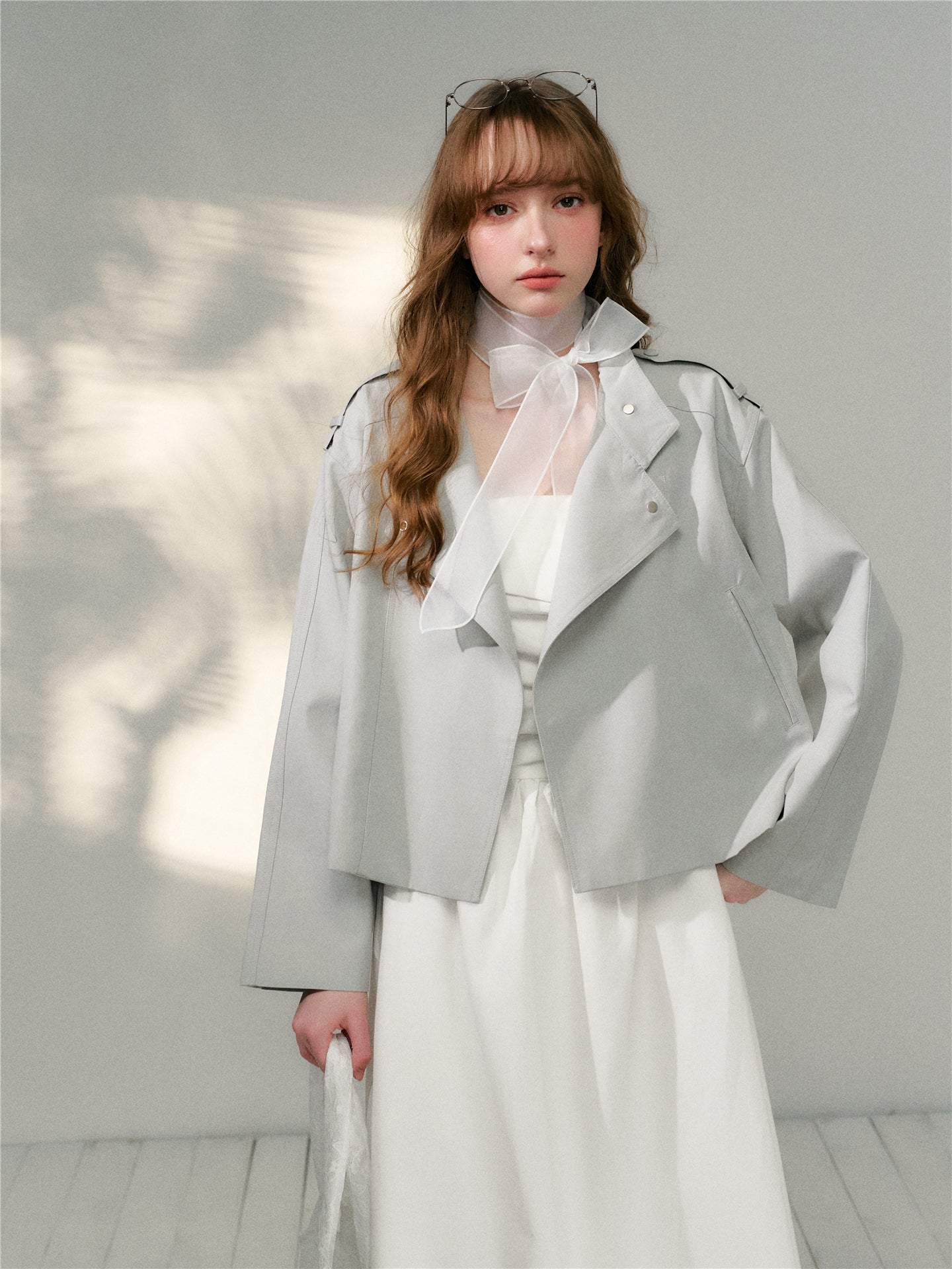 16DEWS 16D26128 Pleated strapless A-line dress