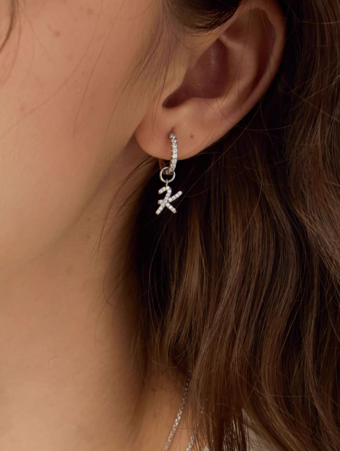 ARSIS Letter earrings