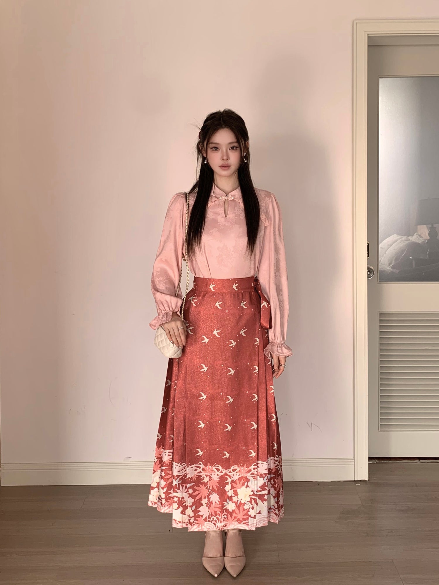 Aimme Sparrow "Neo Chinese" Peach Set