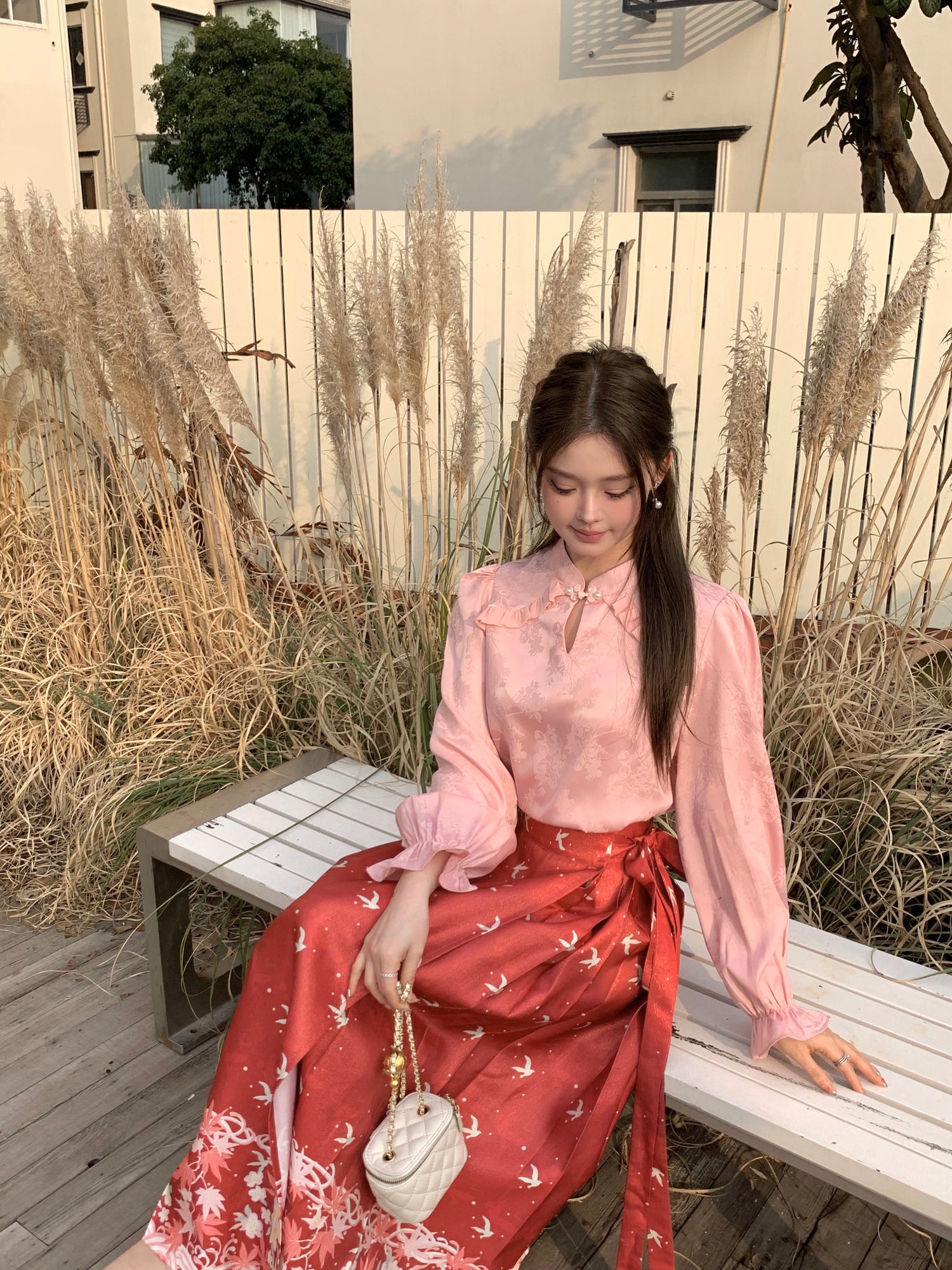 Aimme Sparrow "Neo Chinese" Peach Set