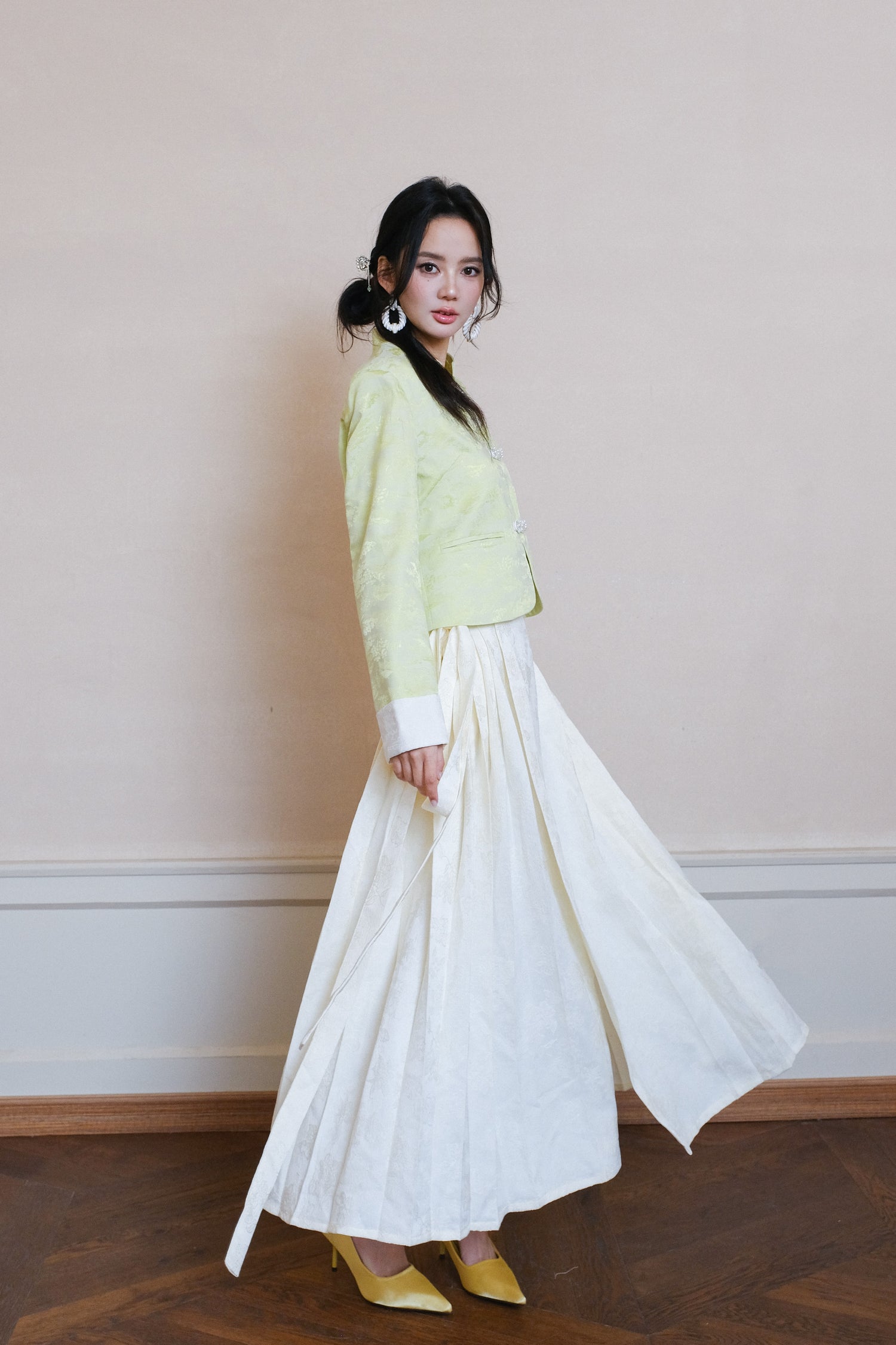 Aimme Sparrow "Neo Chinese" Jade Green Set