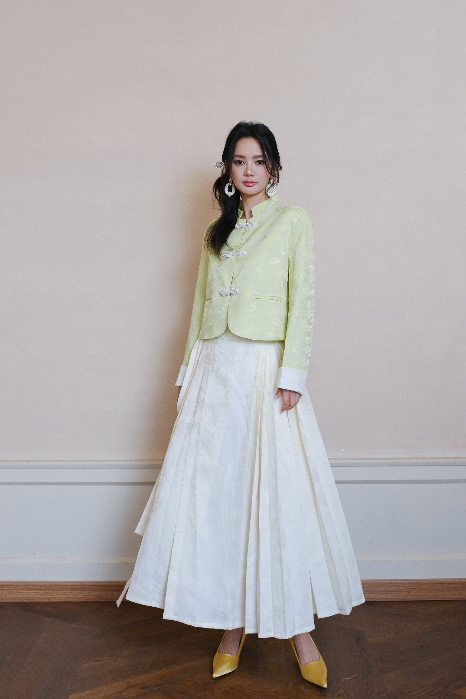 Aimme Sparrow "Neo Chinese" Jade Green Set