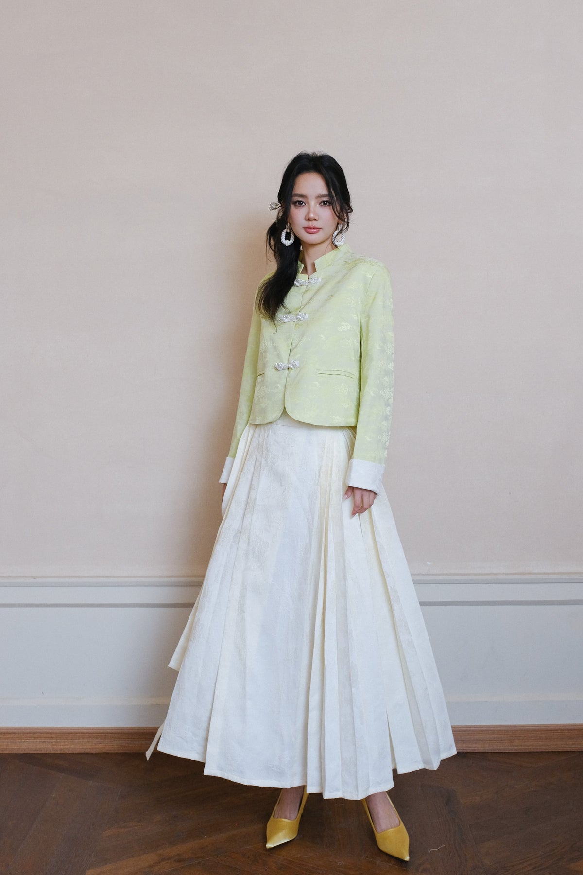 Aimme Sparrow "Neo Chinese" Jade Green Set
