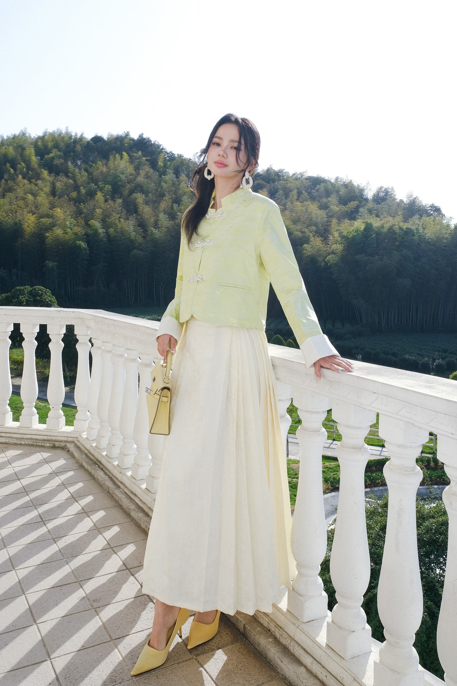 Aimme Sparrow "Neo Chinese" Jade Green Set