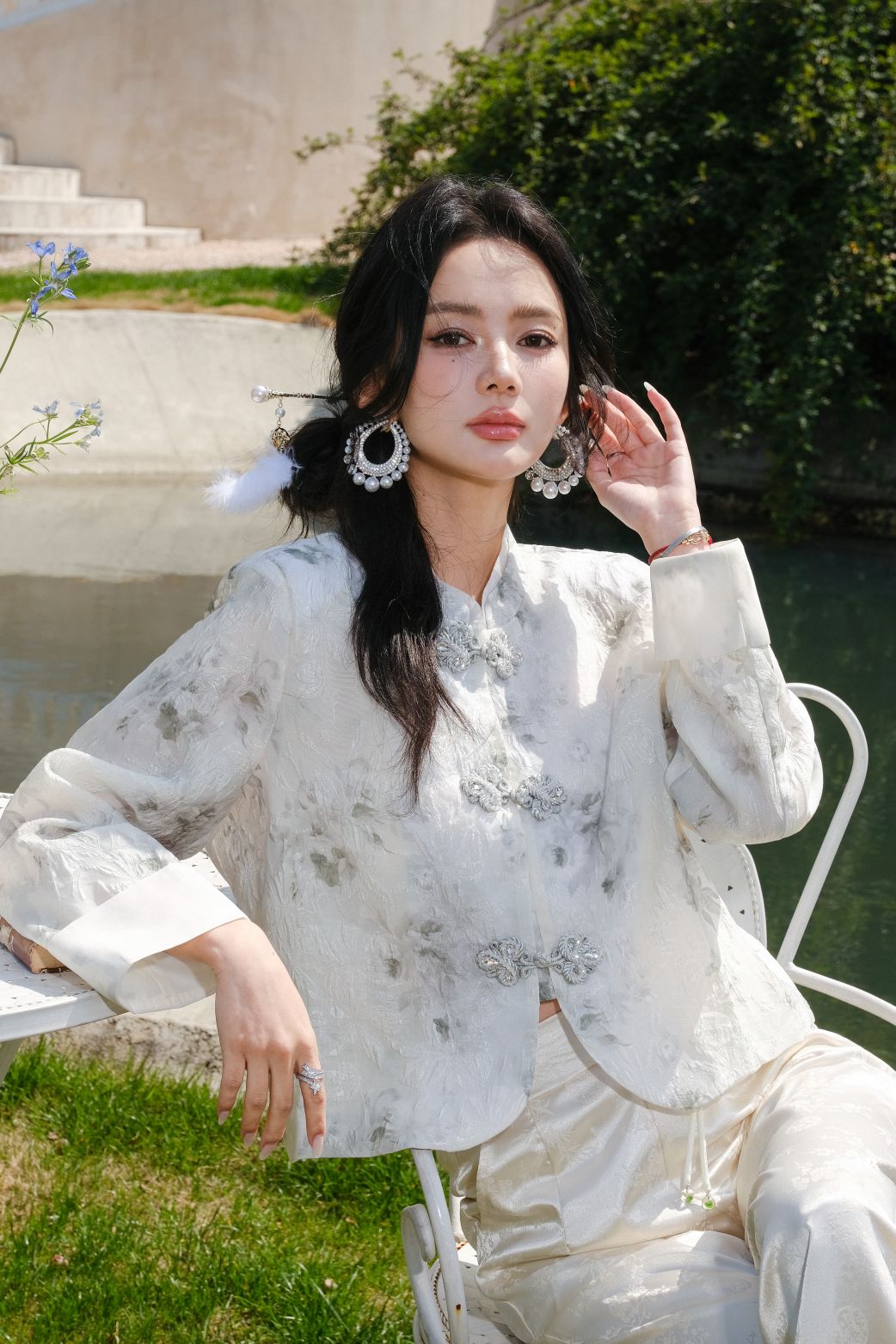 Aimme Sparrow "Neo Chinese" Shallow Plant Set