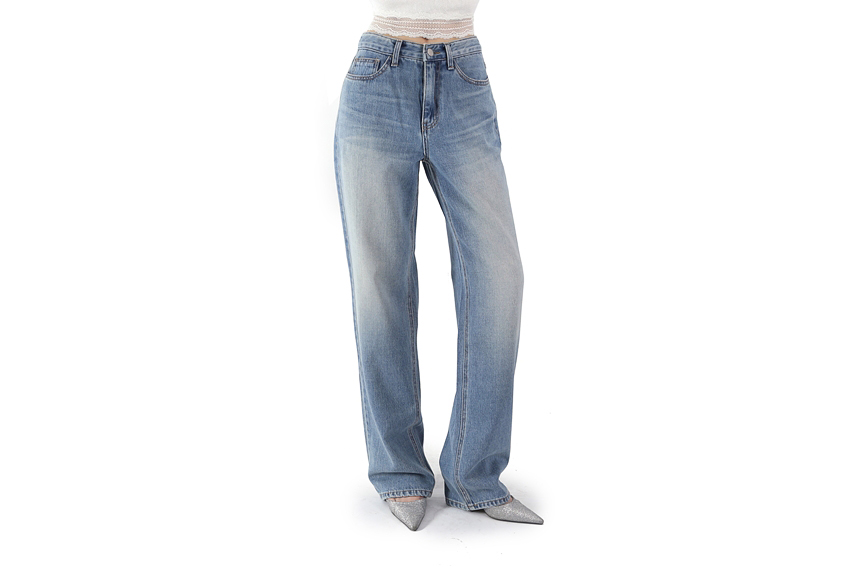 Guse Soft Unwashed Denim Trousers