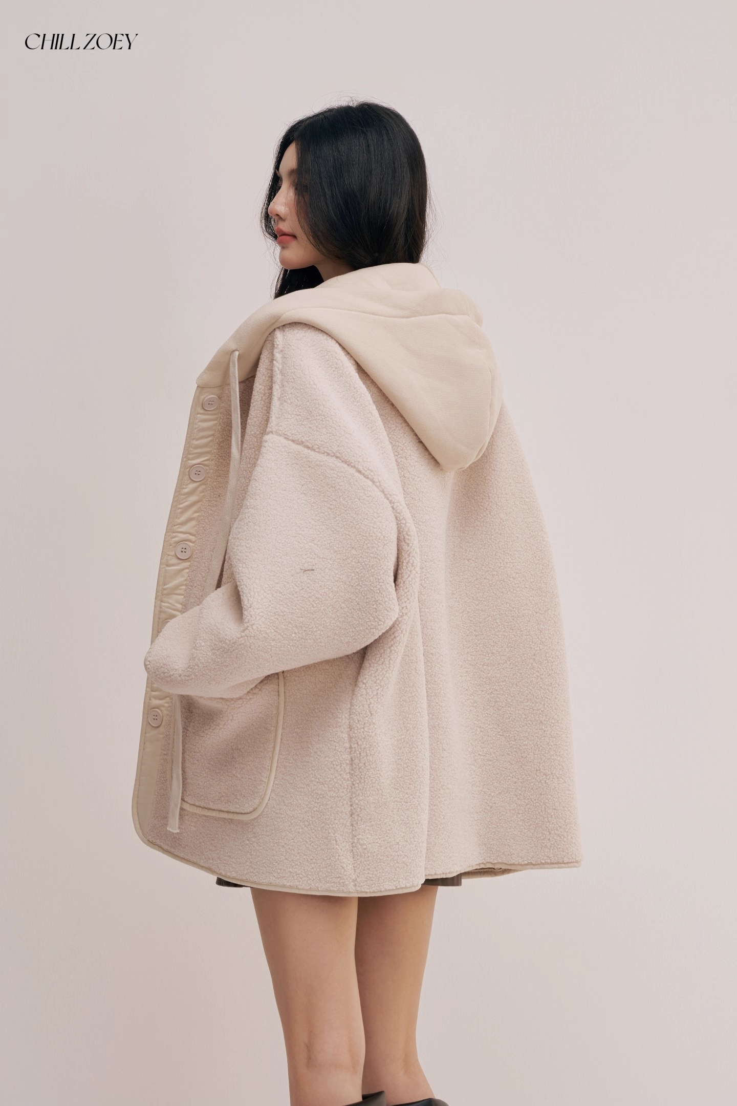 Chill Zoey M690323 Hoodie Coat