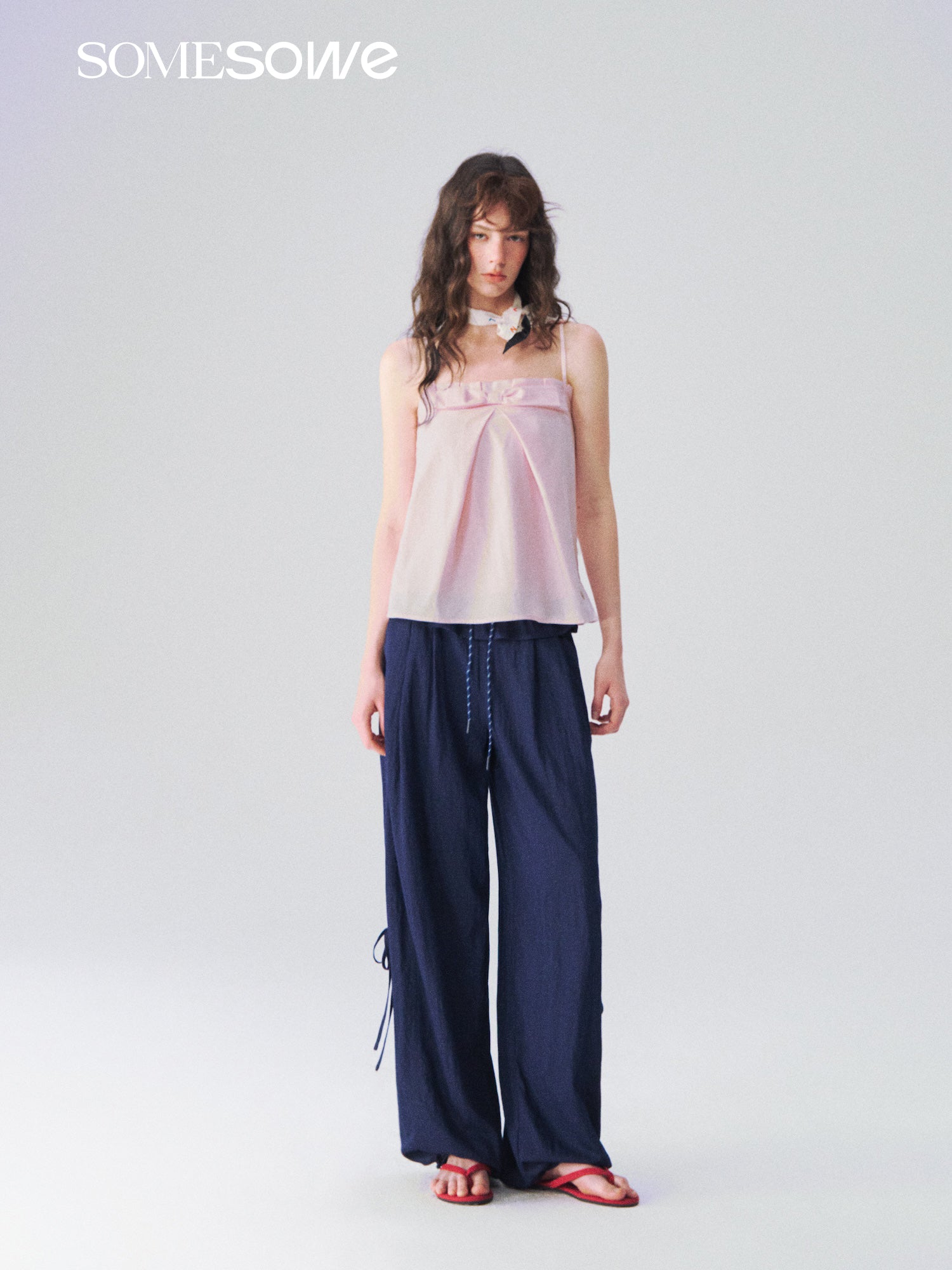 SOMESOWE S2609106 Leisure wildflower suspender top