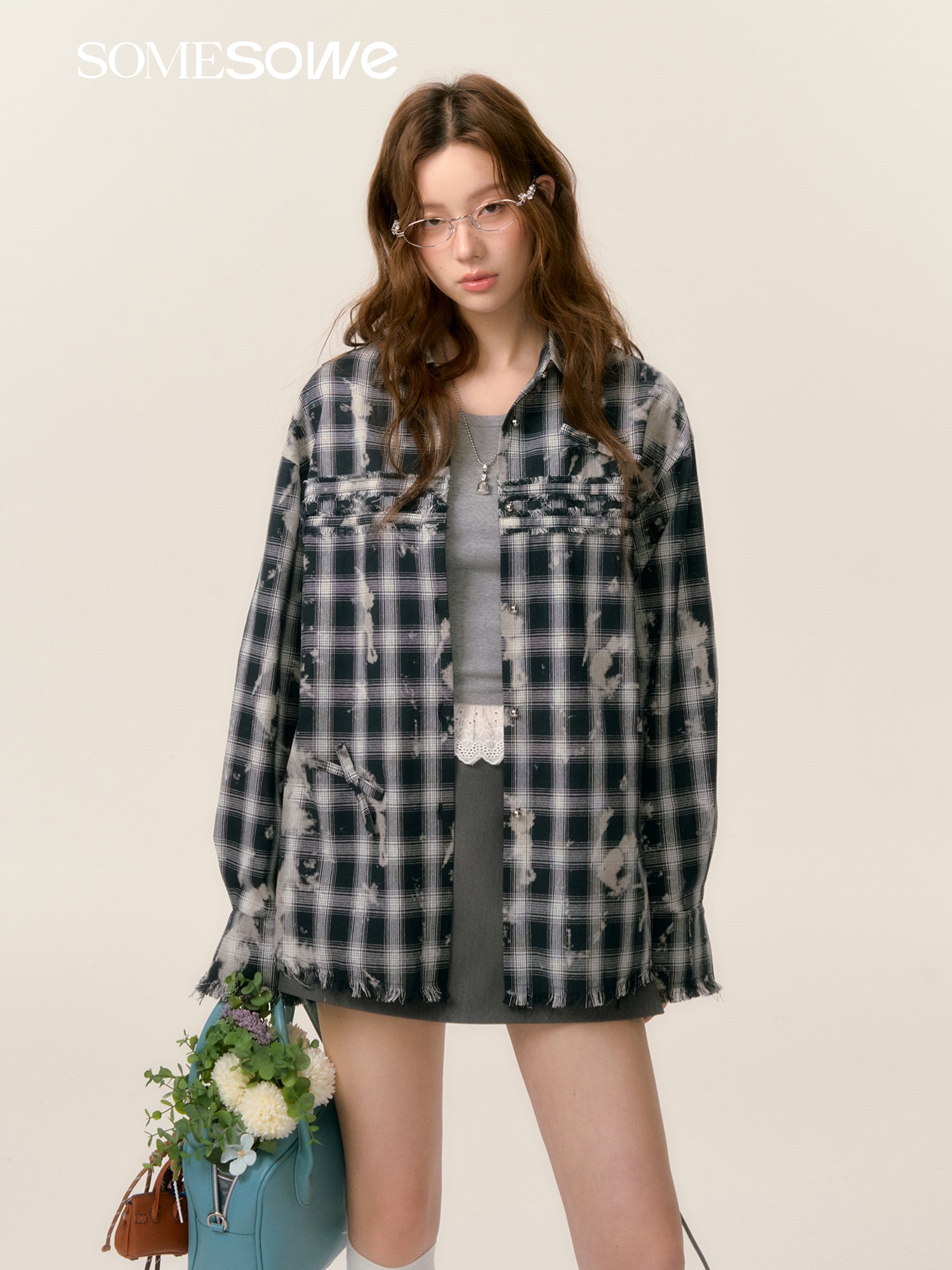 SOMESOWE S2508044 Bow tie suit culotte