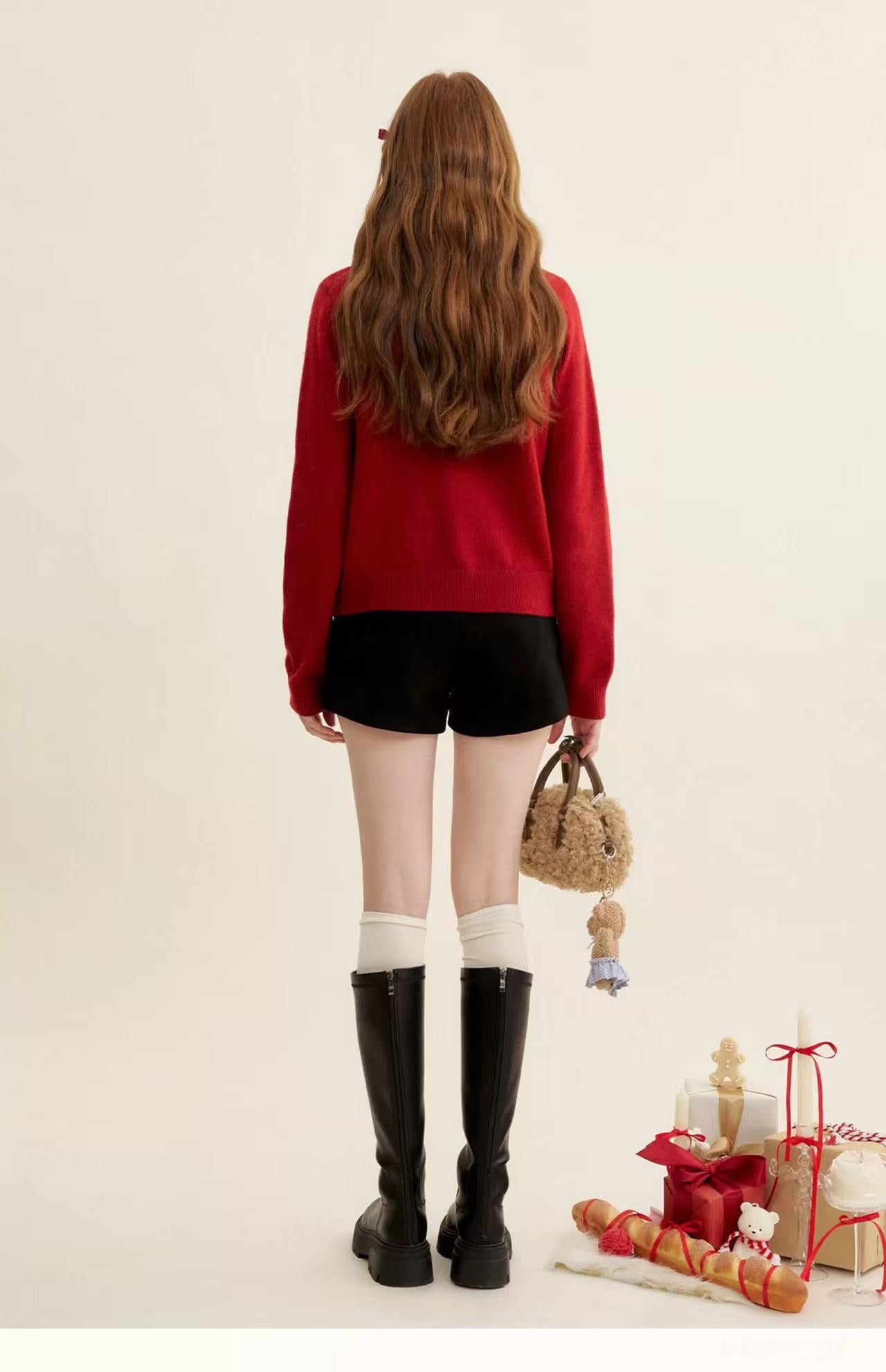 Kroche Wool blend knitted sweater