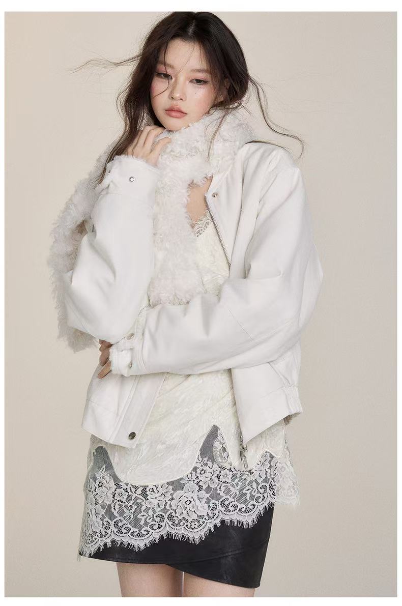 VIA PITTI V24DC200 Scarf detachable jacket