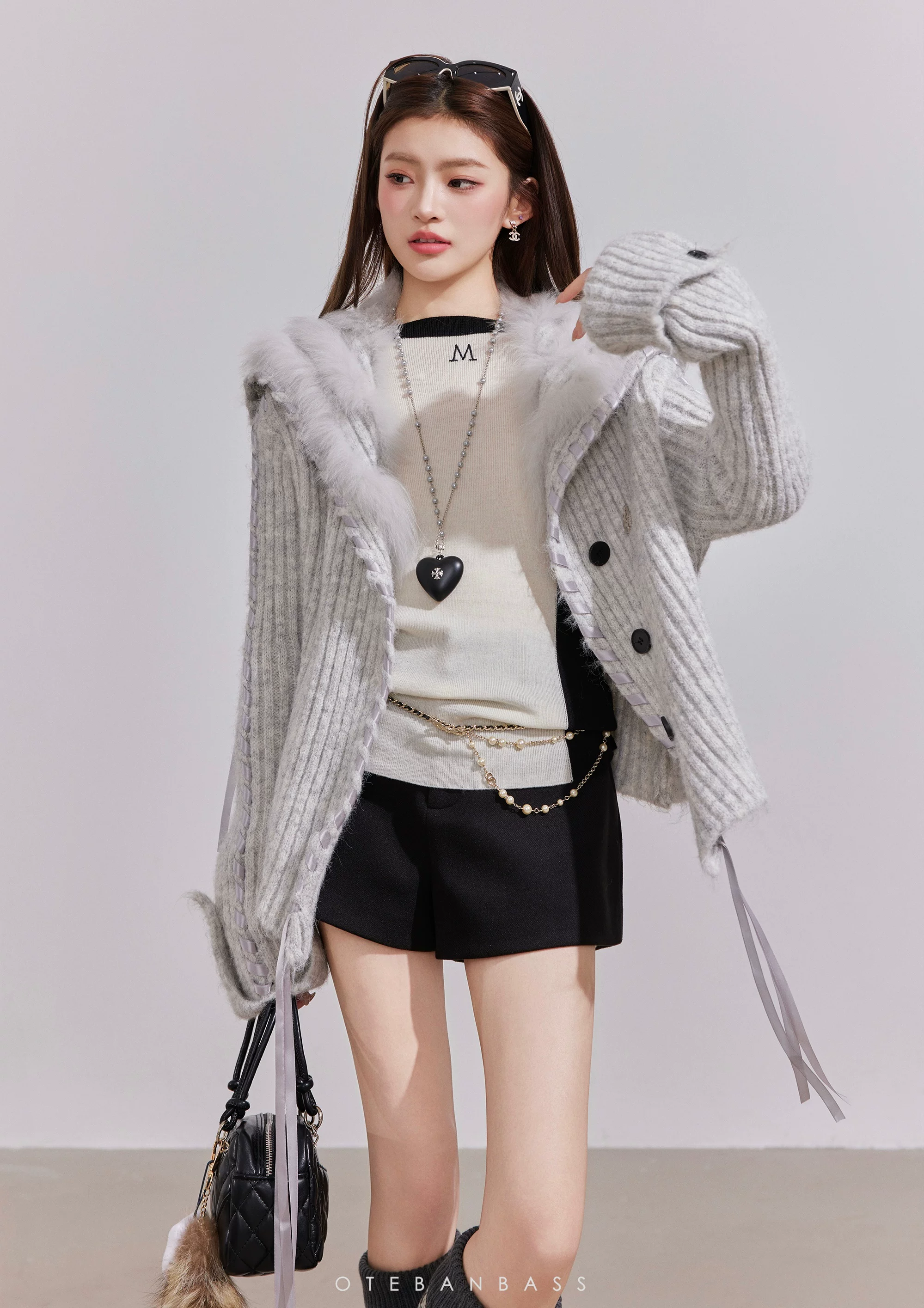 OTEBANBASS Reversible Light Brown Coat (2color)