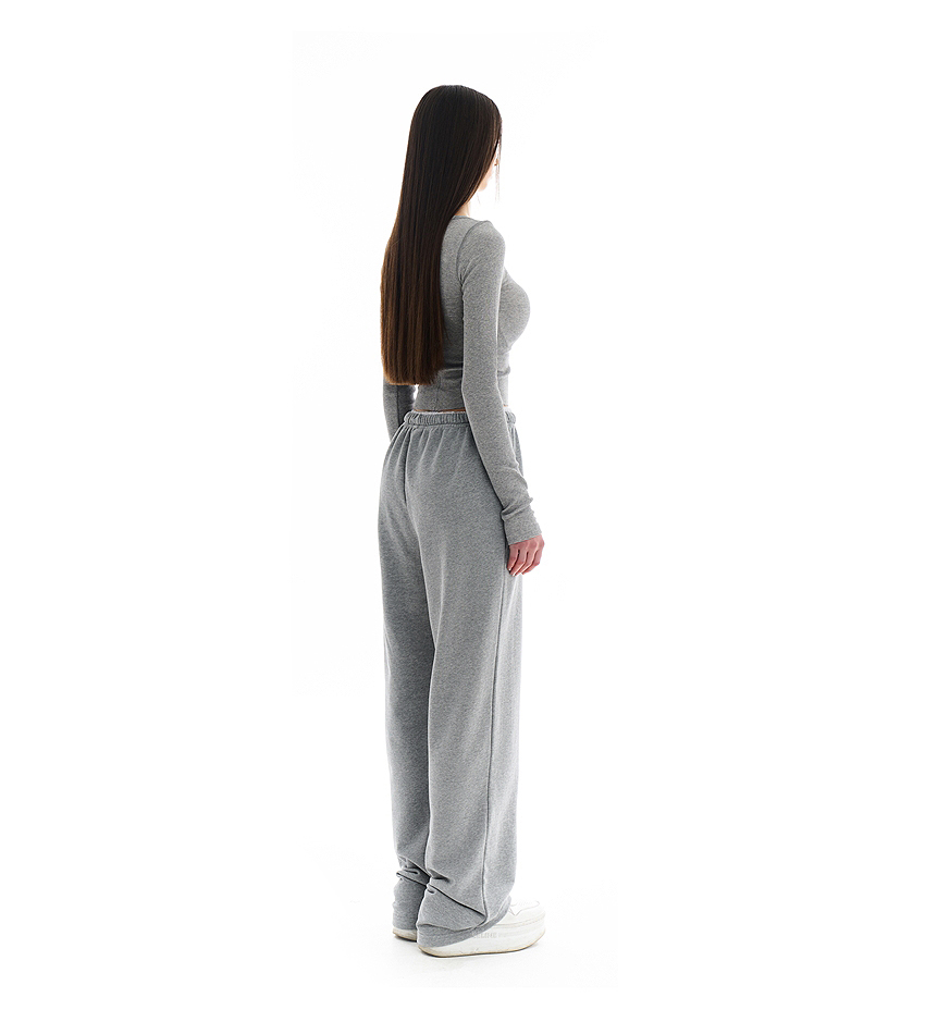 Guse Lace Elastic-Waist Training Pants(2color)