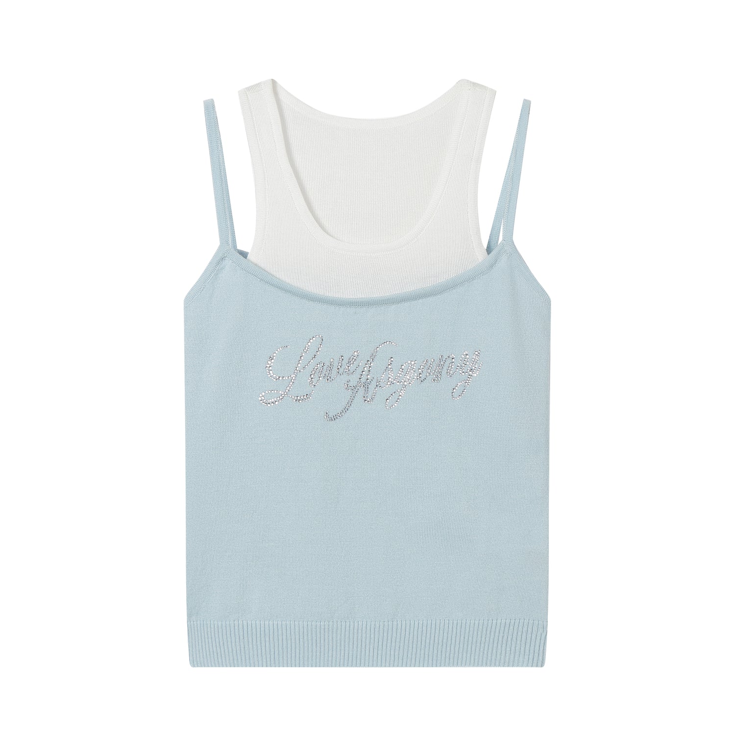 AsGony ASG25112 Wool blend knitted vest (3color)