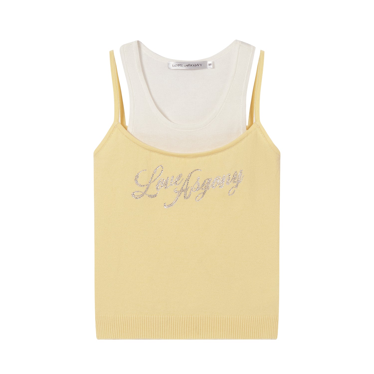 AsGony ASG25112 Wool blend knitted vest (3color)