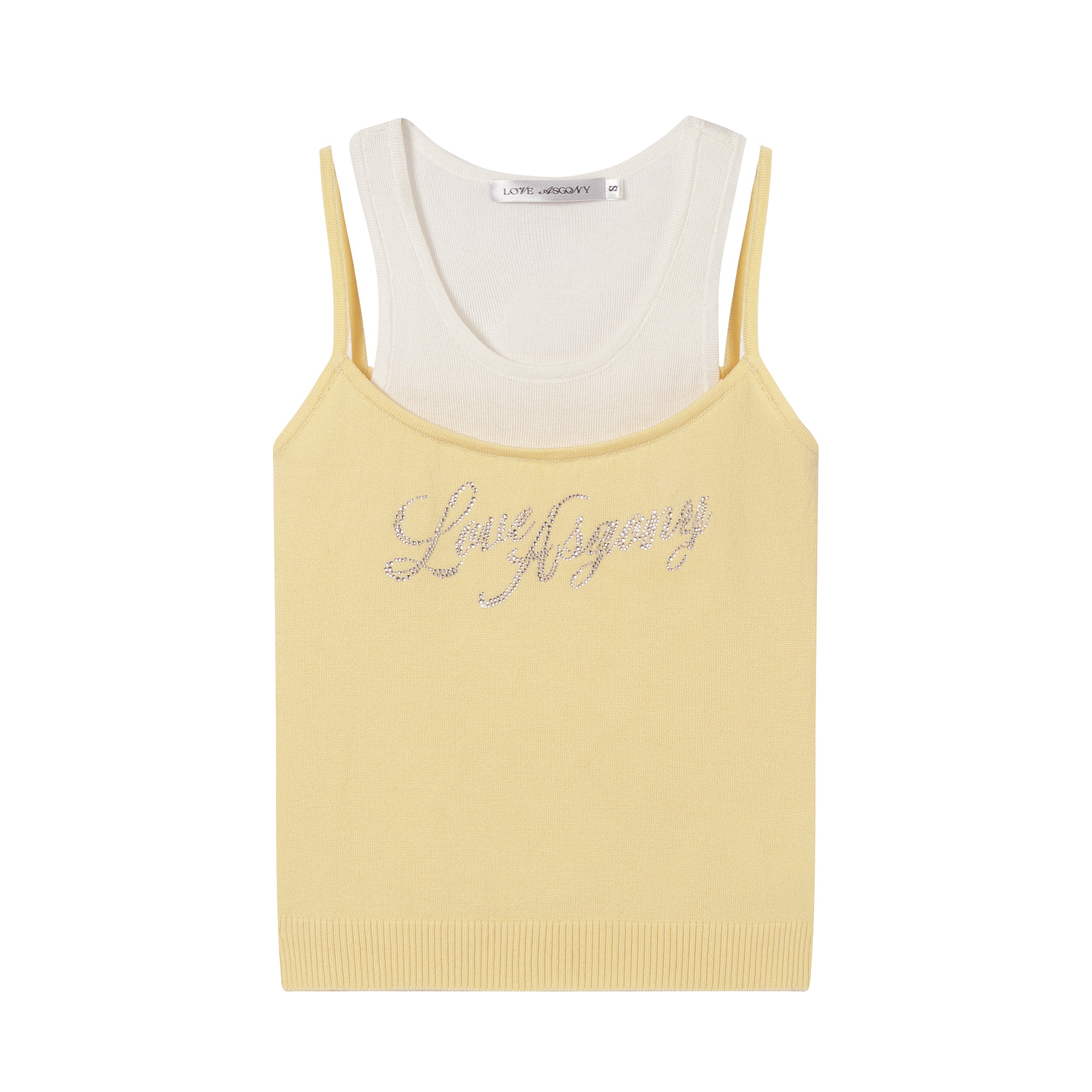 AsGony ASG25112 Wool blend knitted vest (3color)