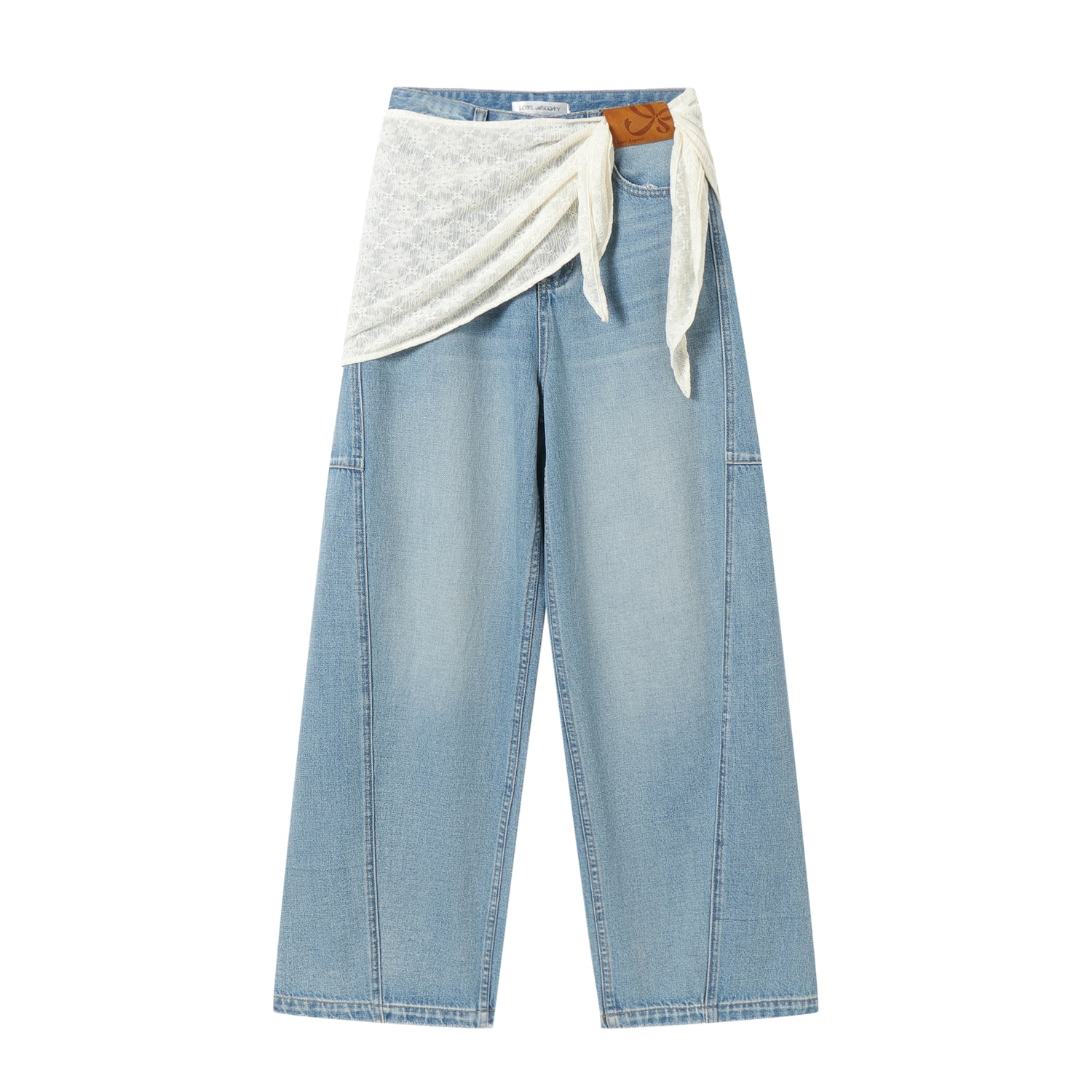 AsGony ASG25127 Removable accessory jeans
