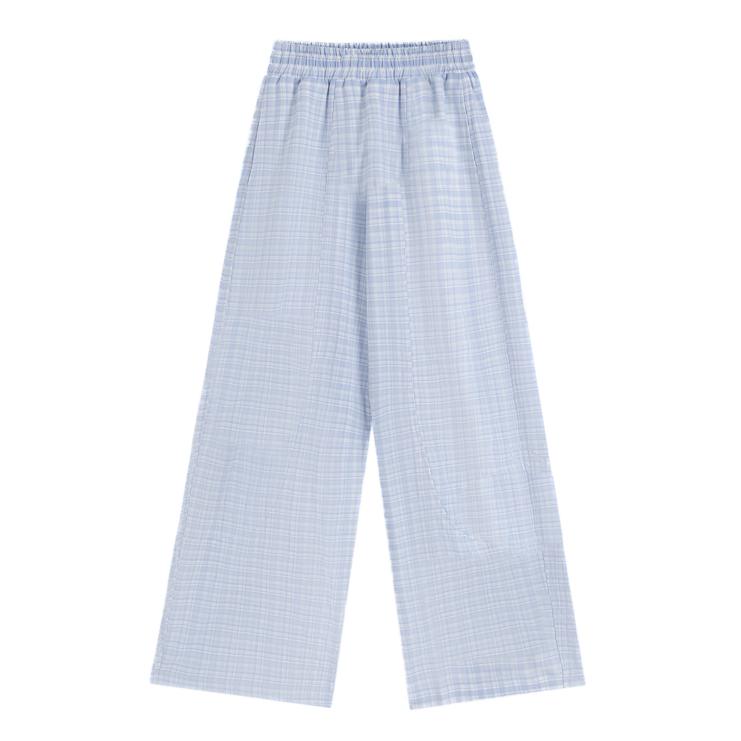 AsGony ASG25232 Ocean style printed lace up pants