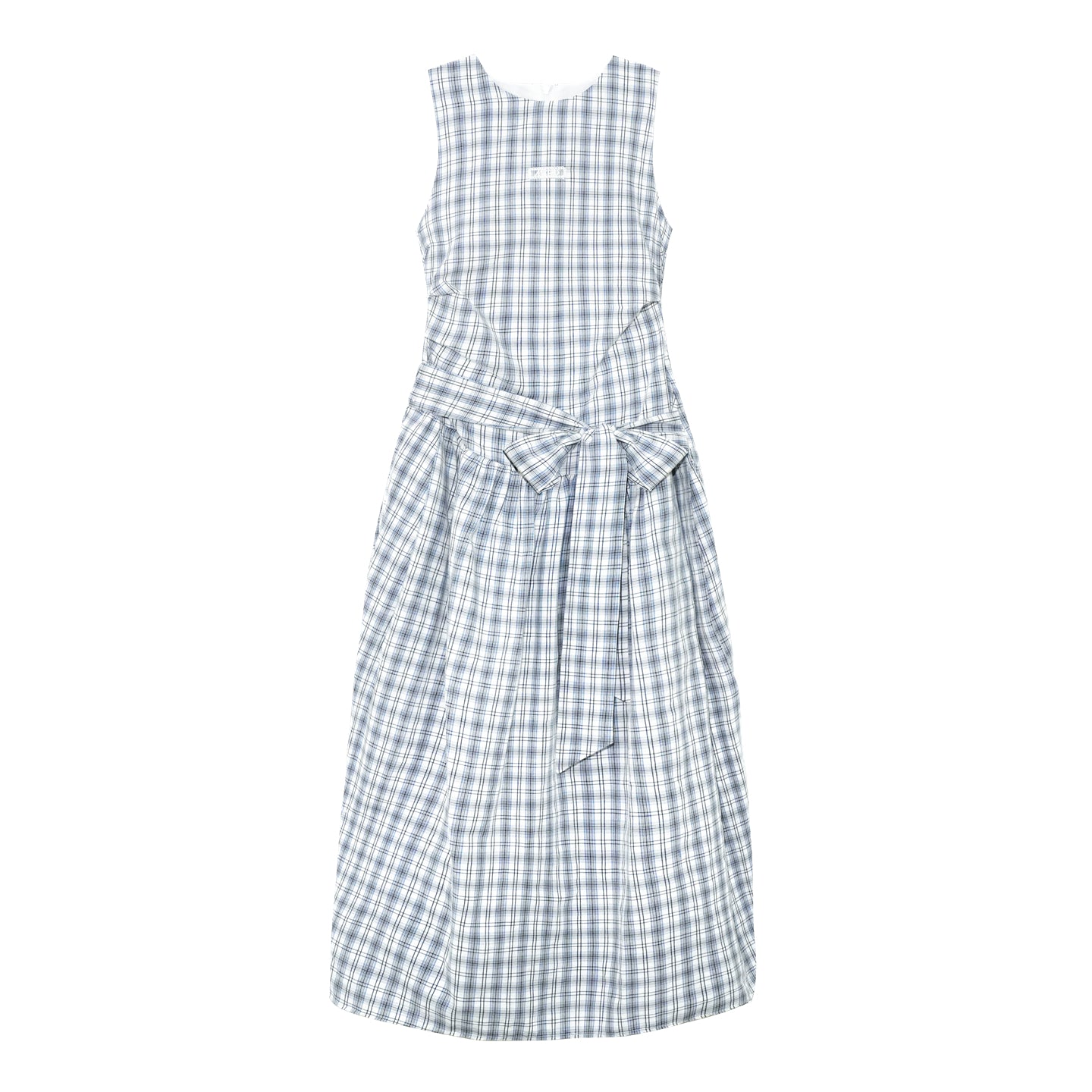 AsGony ASG25259 Plaid strap vest dress