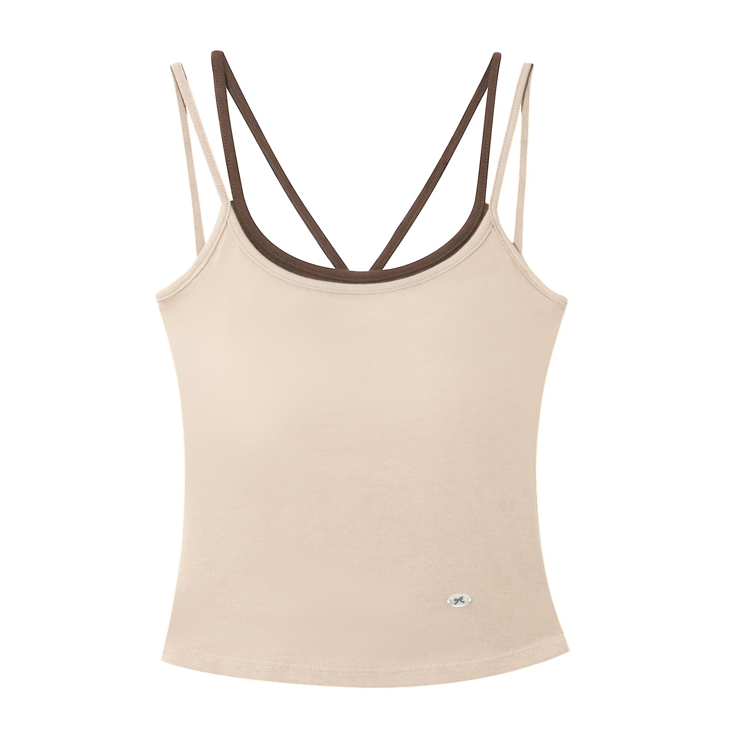 AsGony ASG25284 Color blocking camisole