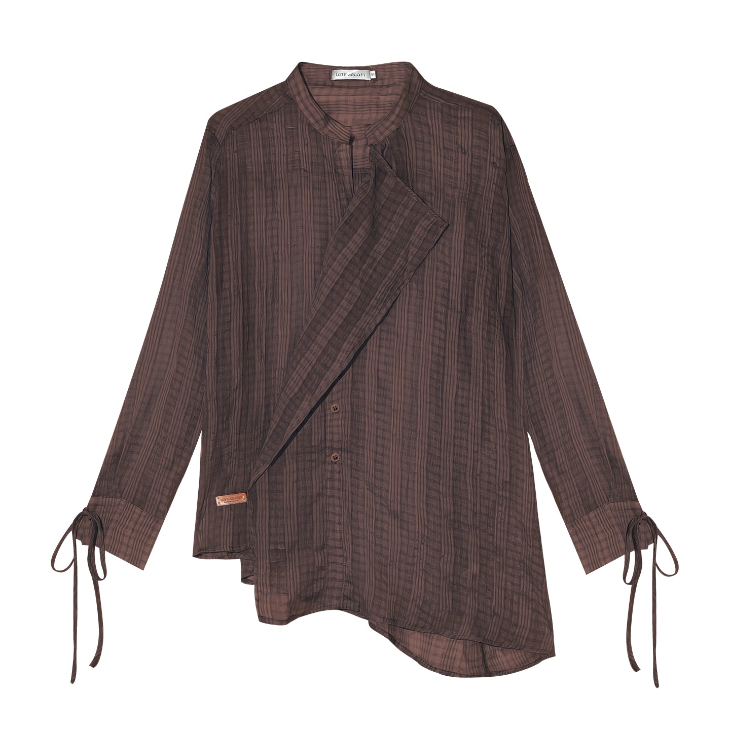 AsGony ASG25285 Irregular texture sunscreen shirt (2color)