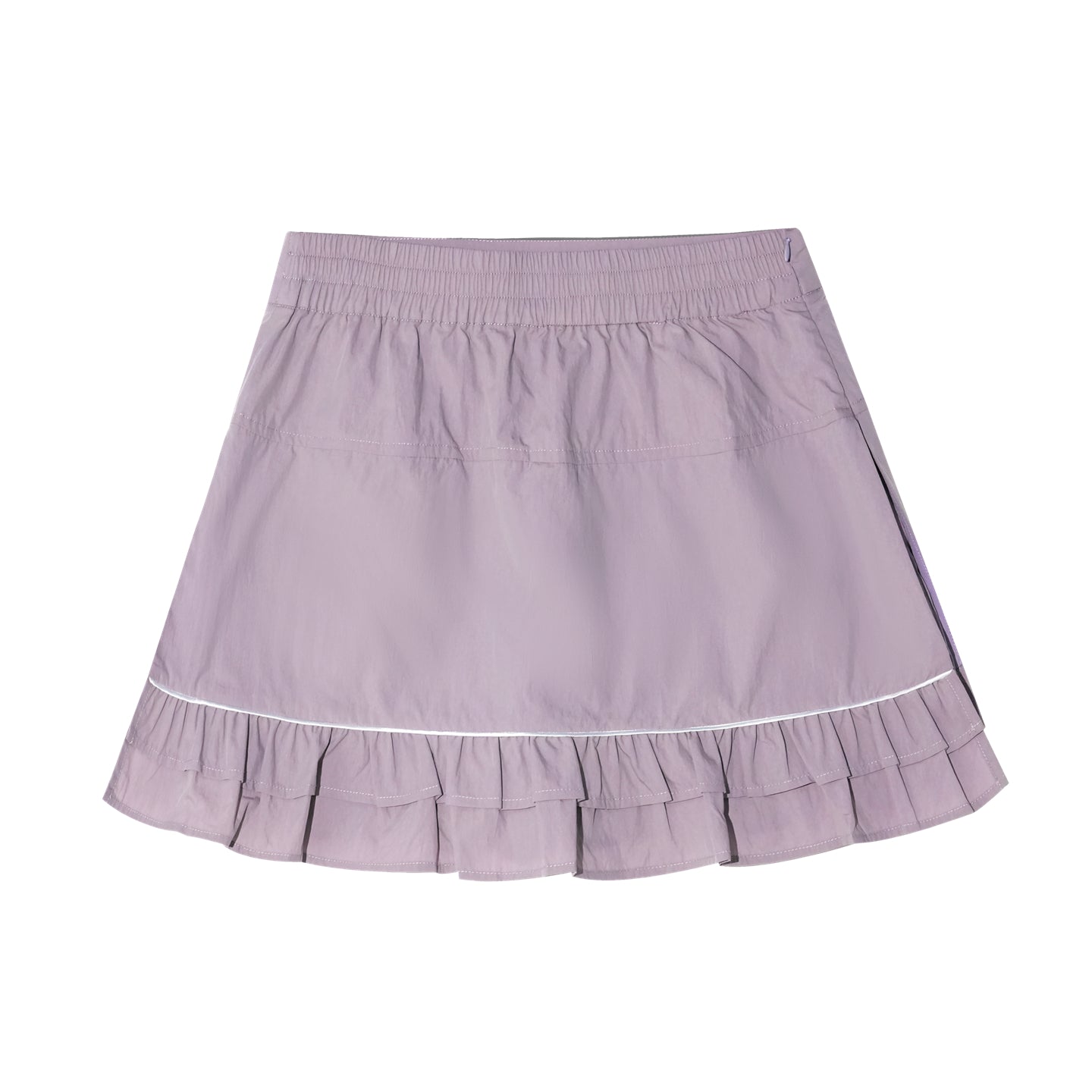 AsGony ASG25312&ASG25313 Lace patchwork sunscreen top + skirt set