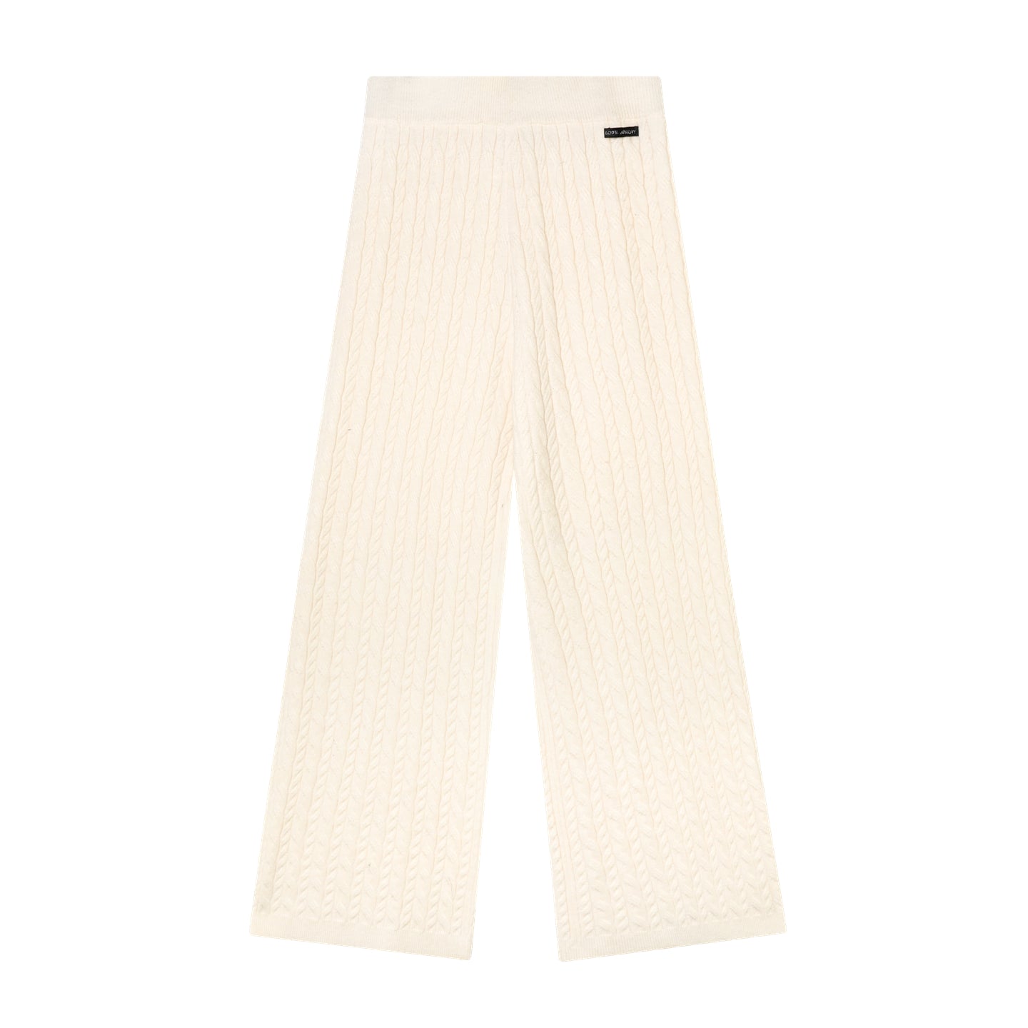 AsGony ASG25490&ASG25521 Wool pullover hooded button twisted knit sweater + pants