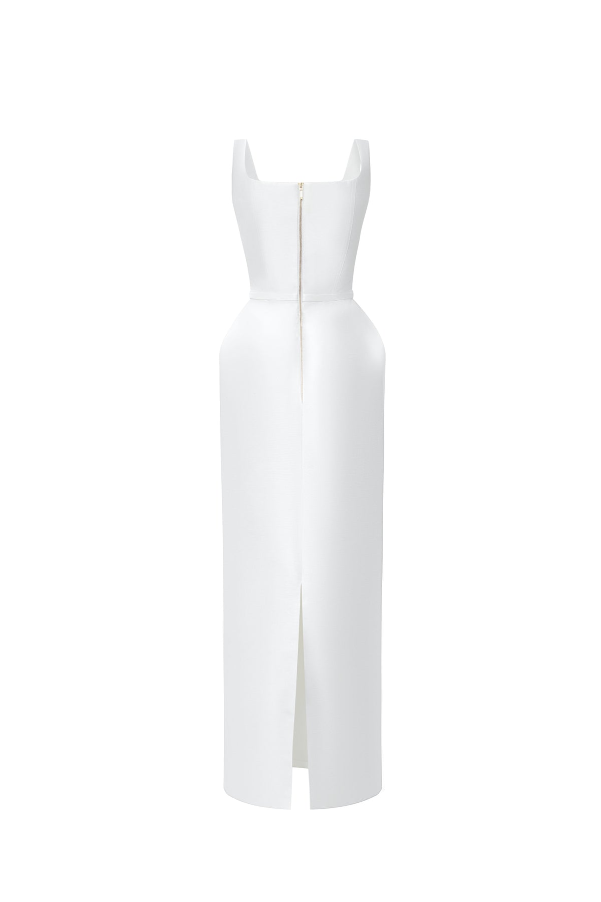 Calista MARCELE Square-neck Maxi Dress with Cape