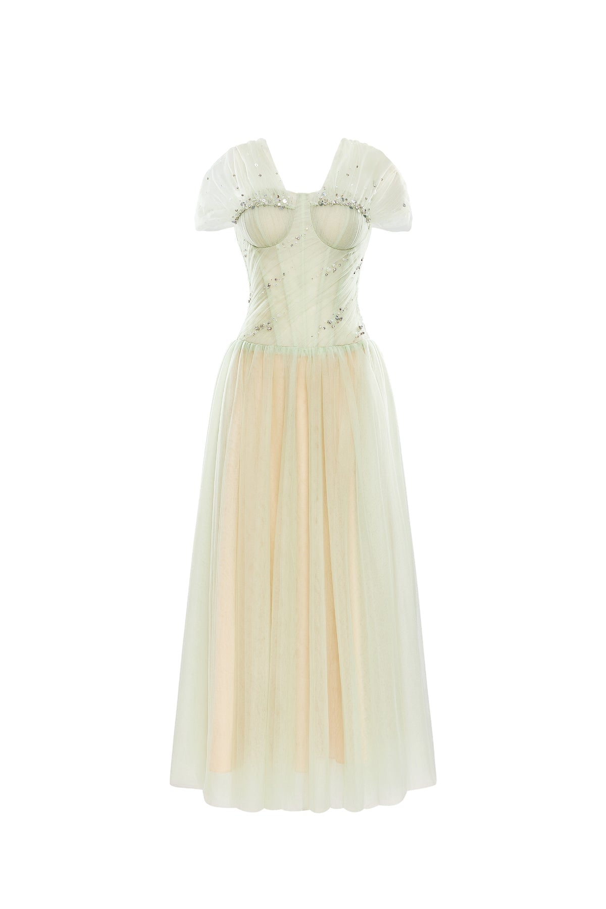 Calista MIRELLE Off-shoulder Maxi Dress
