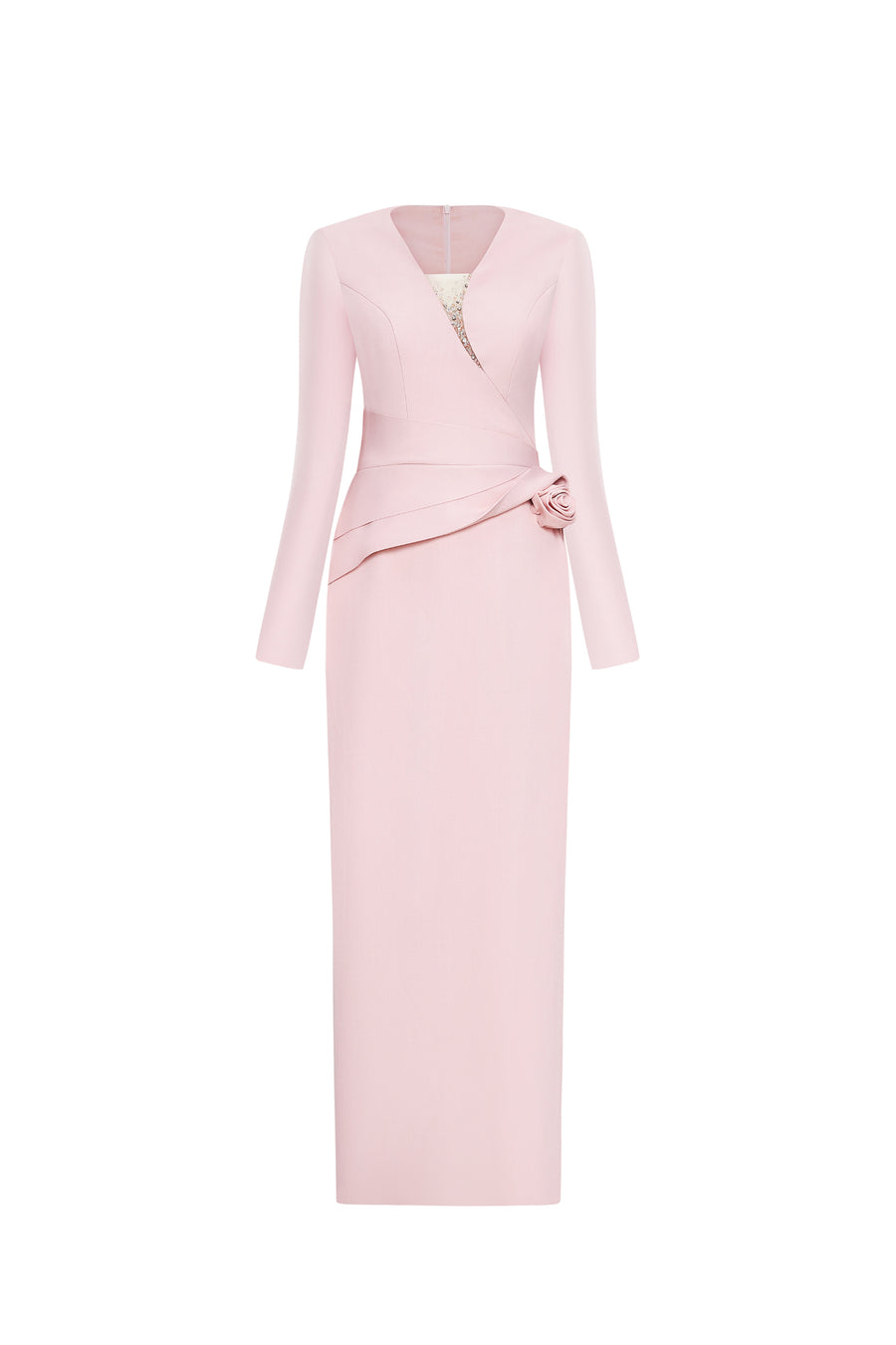 Calista VELISSE Long-sleeve Bodycon Midi Dress