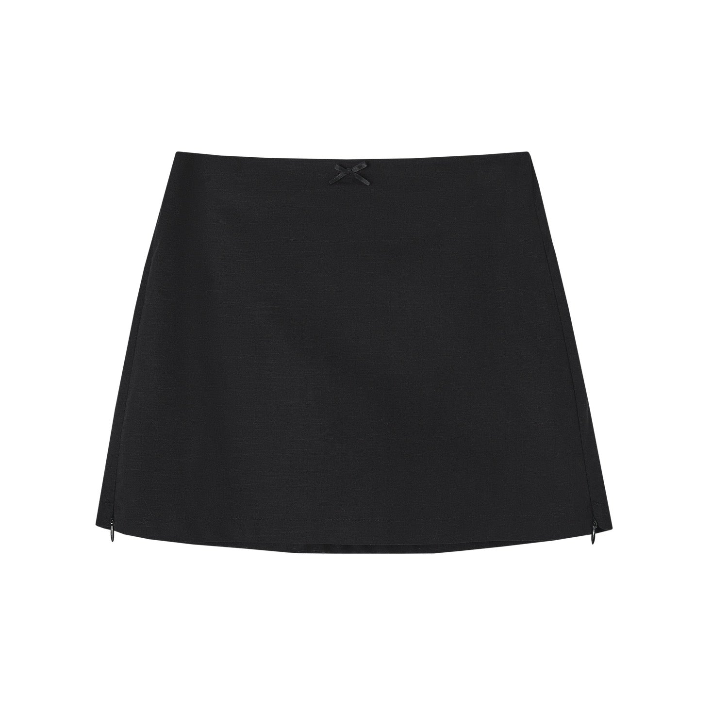 SOMESOWE S2609103 Linen A-line short skirt