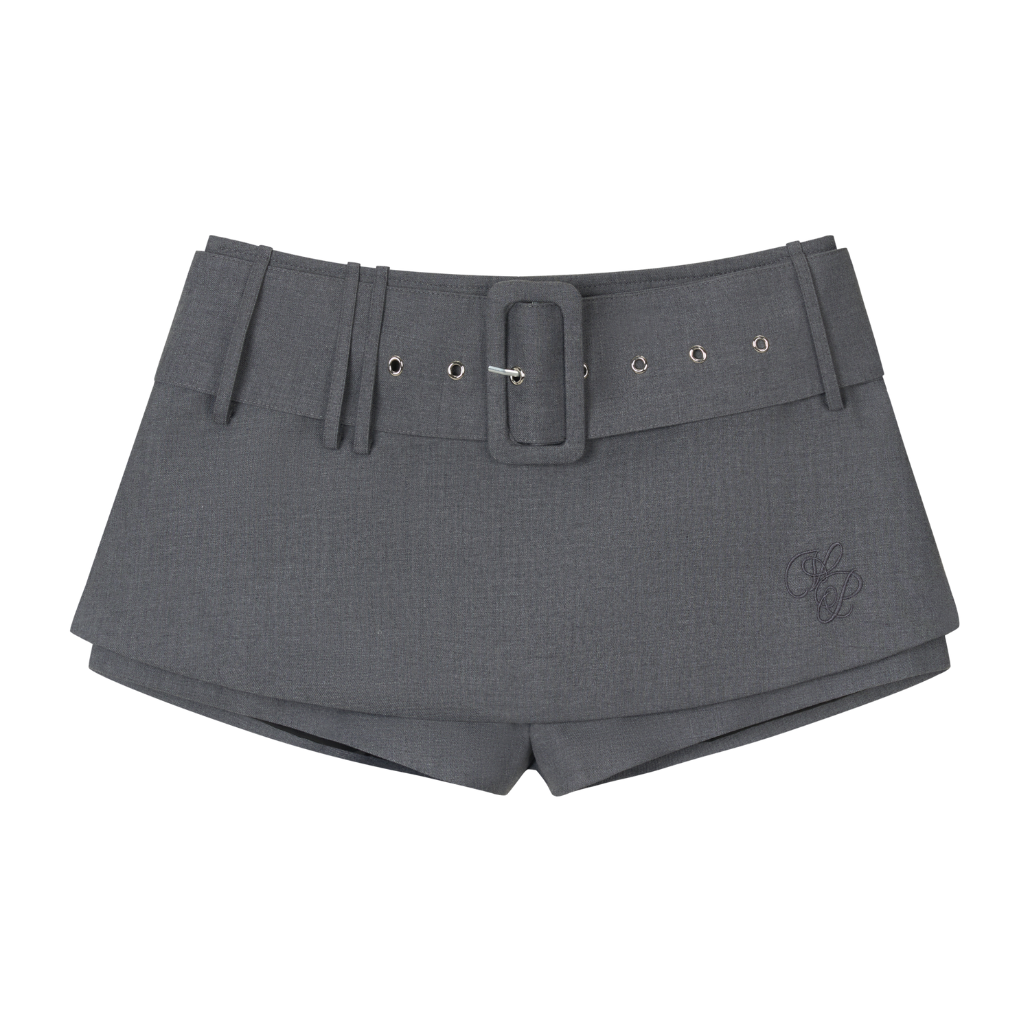 VIA PITTI VIABP301 Belt suit skirt (2color)