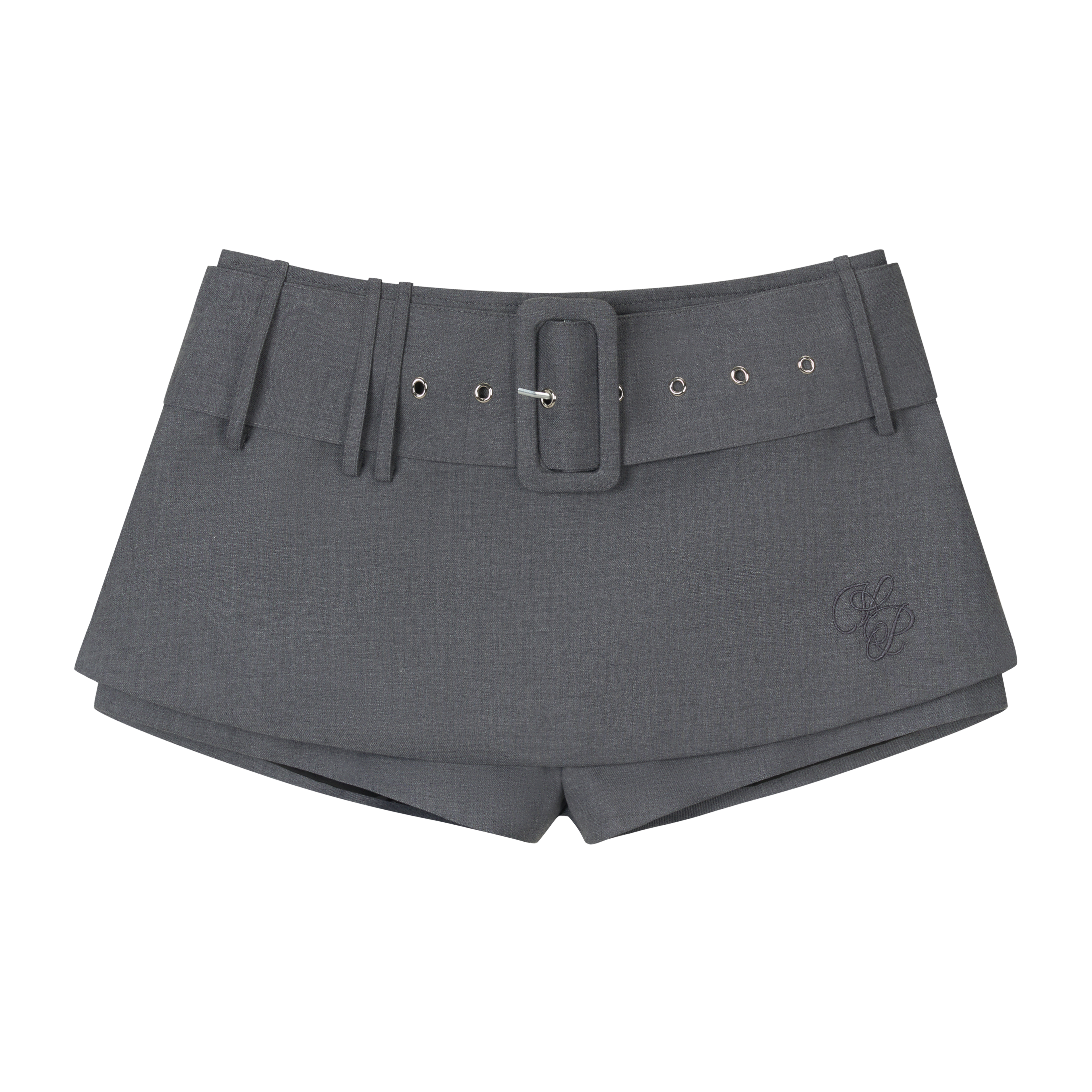 VIA PITTI VIABP301 Belt suit skirt (2color)