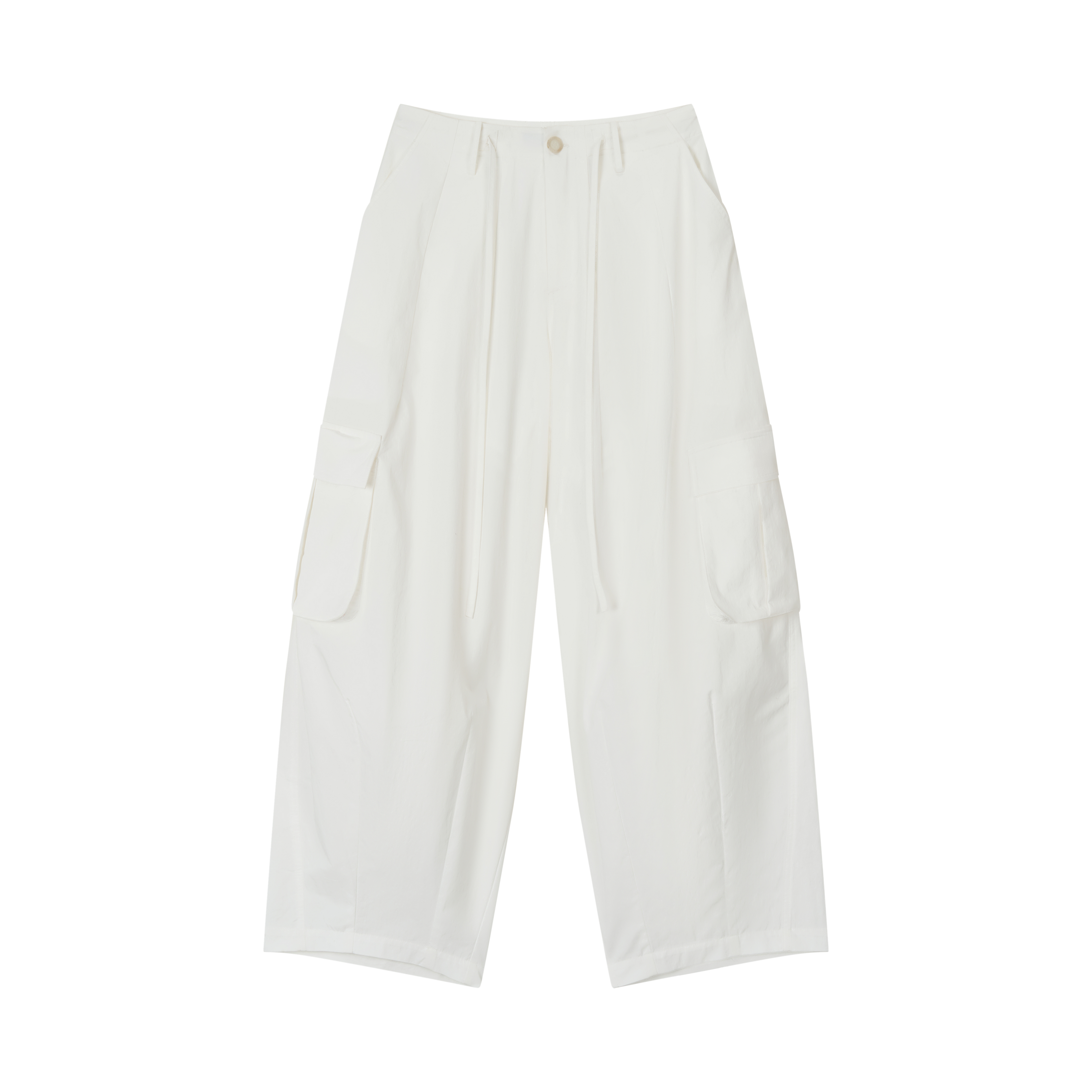 VIA PITTI VIABP319 Workwear large pocket beaded casual pants (2color)