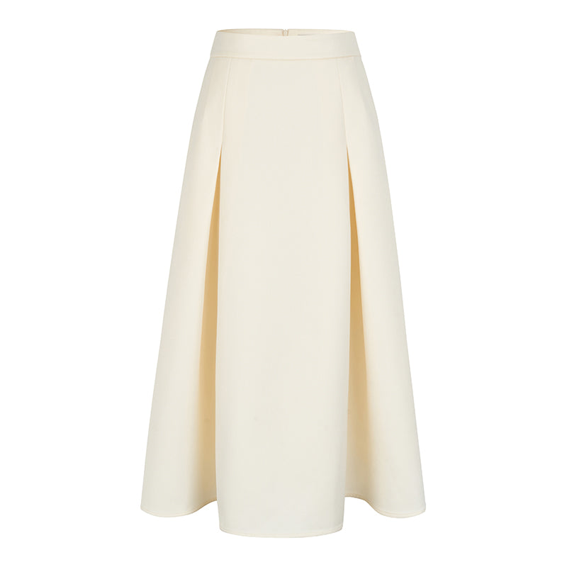 OShea Retro satin midi skirt