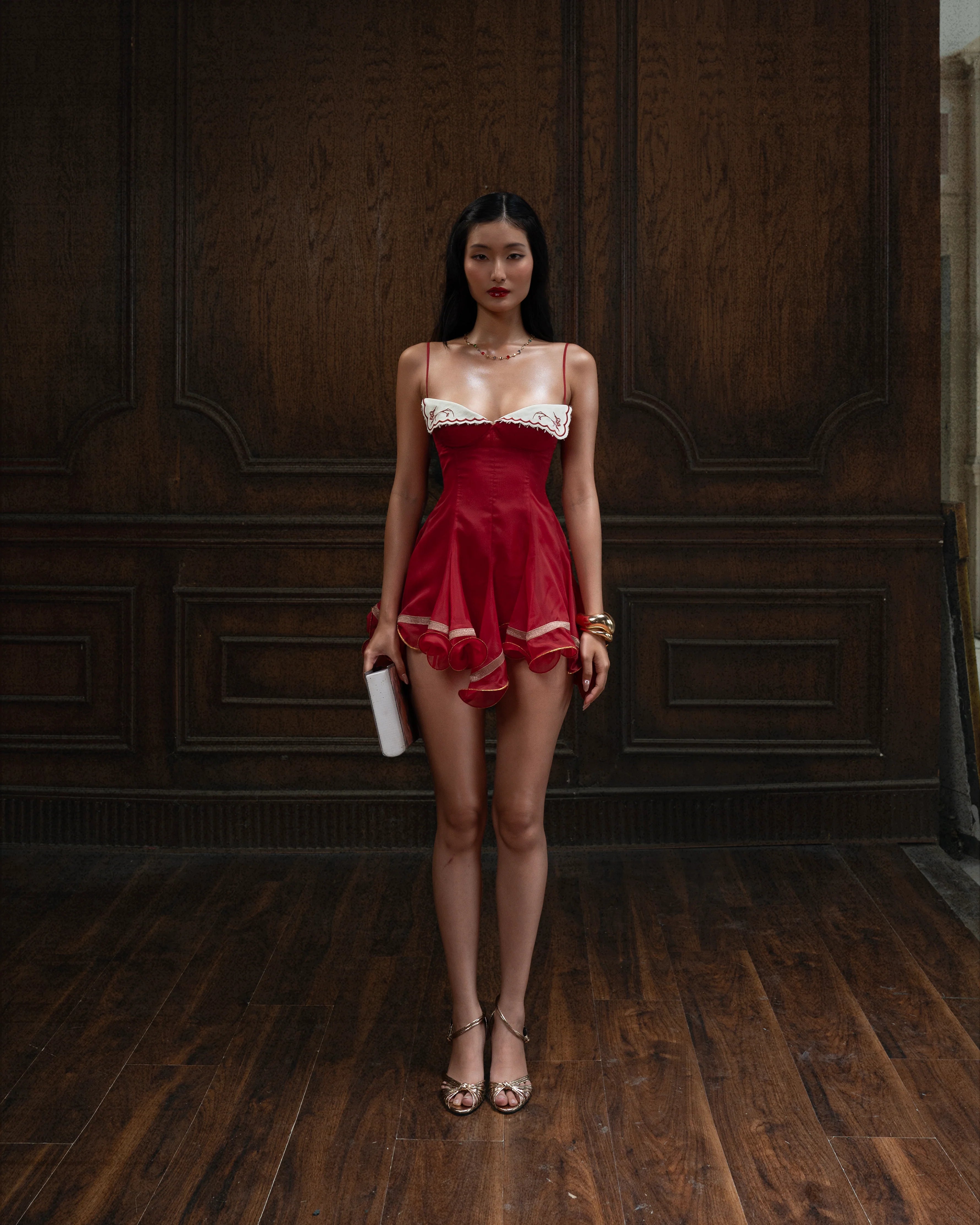Huelleyrose Shtobe Dress - Red